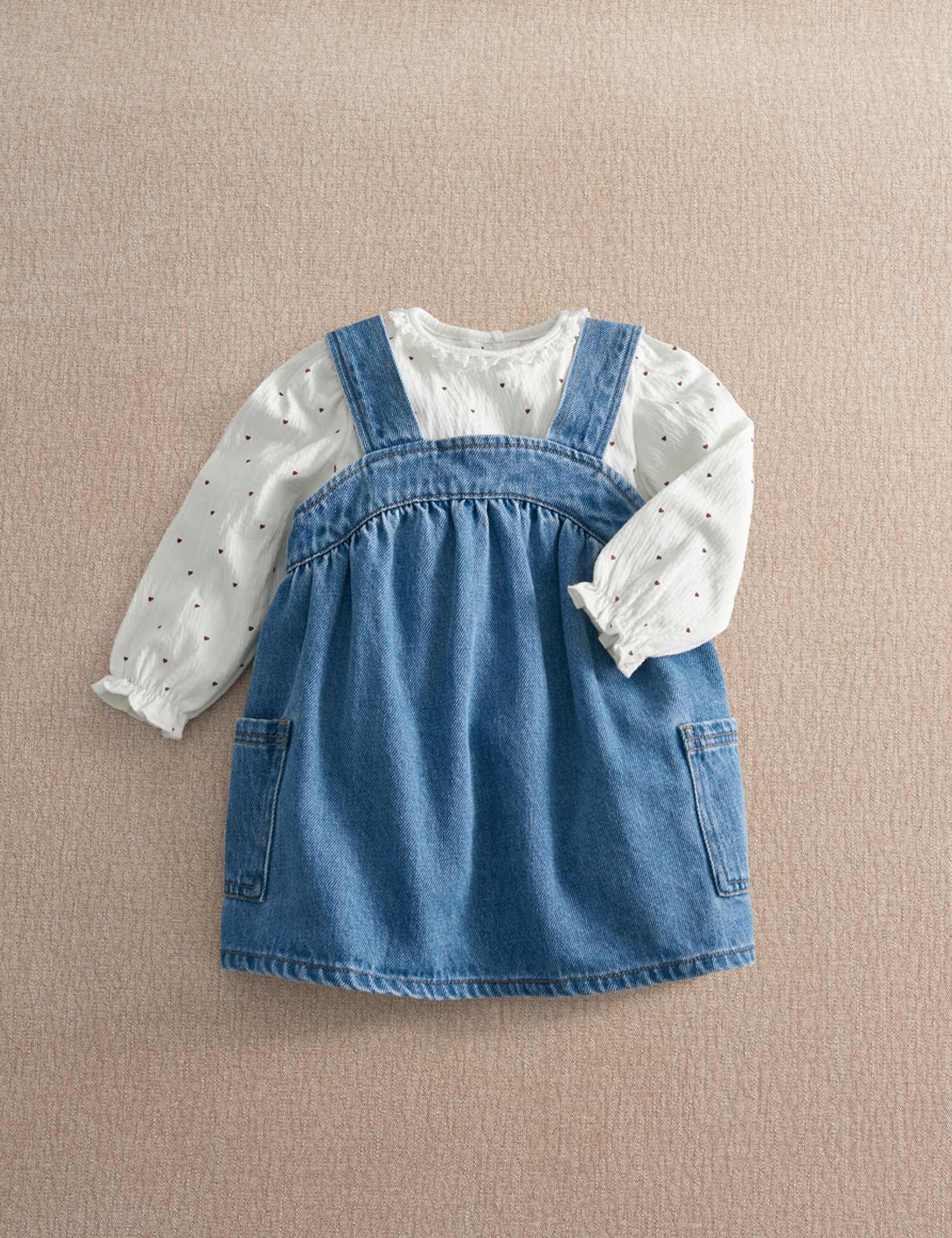 Mamas & Papas 2 Piece Cotton Rich Dress Set (0-24 Mths) Multi