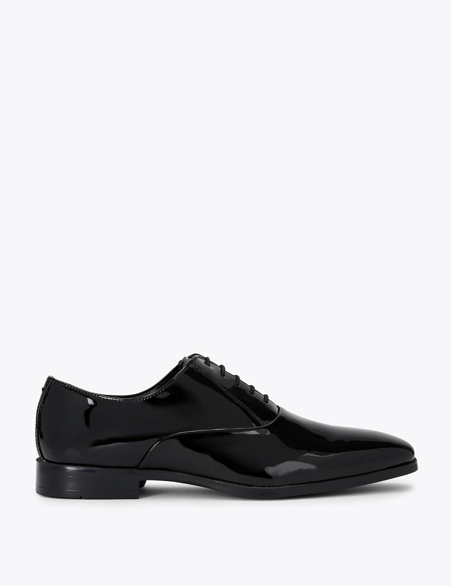 Kurt Geiger Patent Oxford Shoes Black