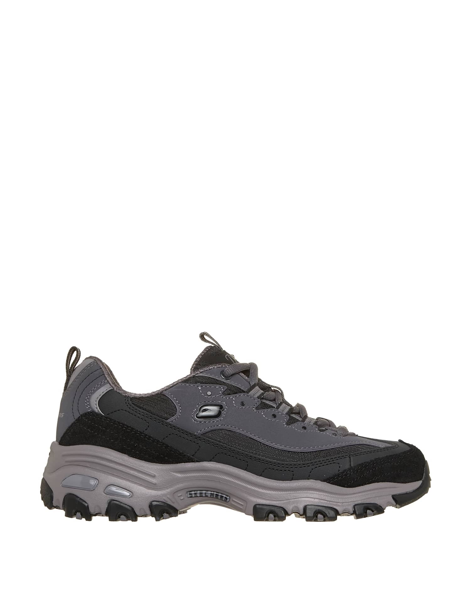 Skechers D'Lites Modern Classic Chunky Trainers Black