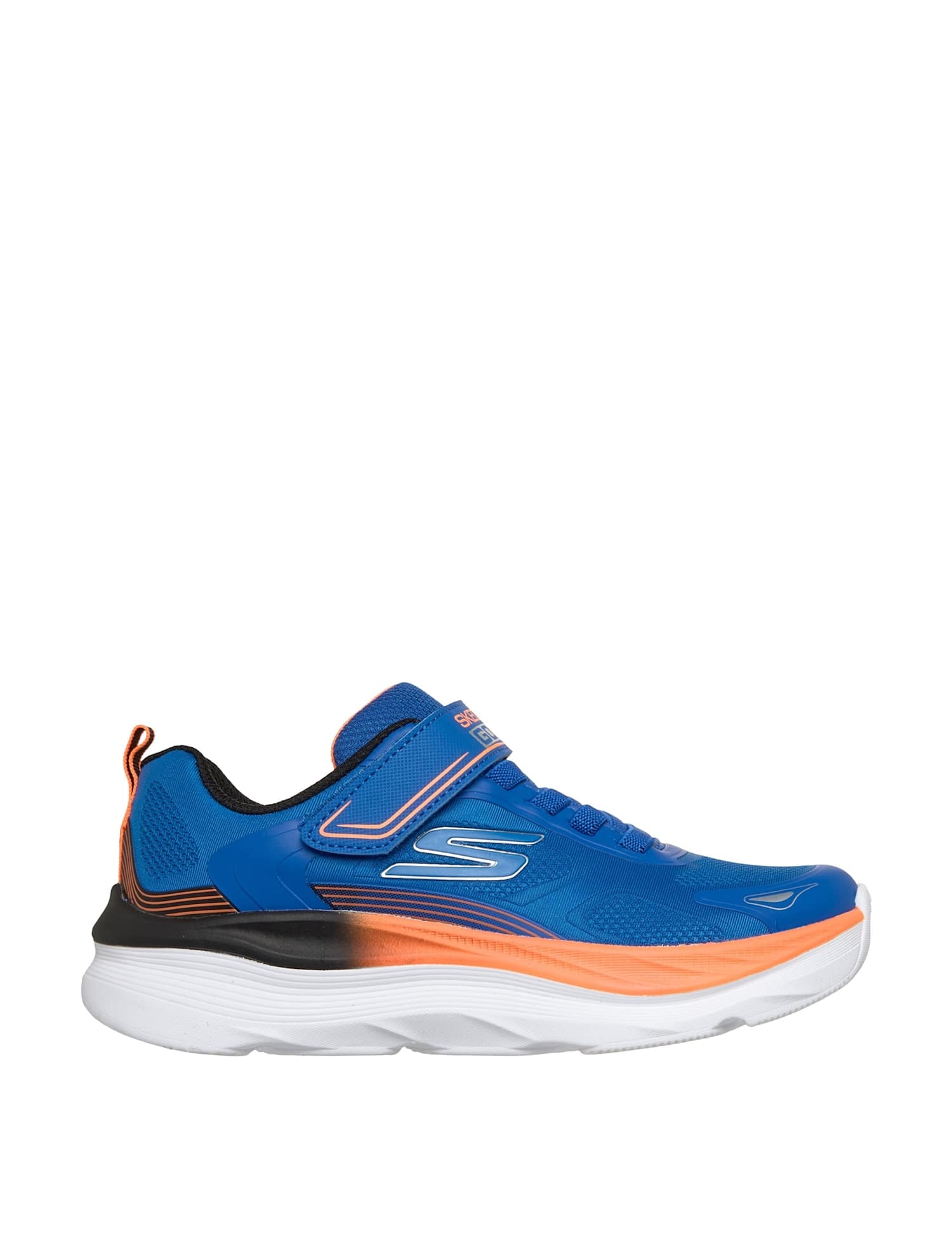 Skechers Kids' Max Run Riptape Trainers (9� Small - 4 Large) Blue