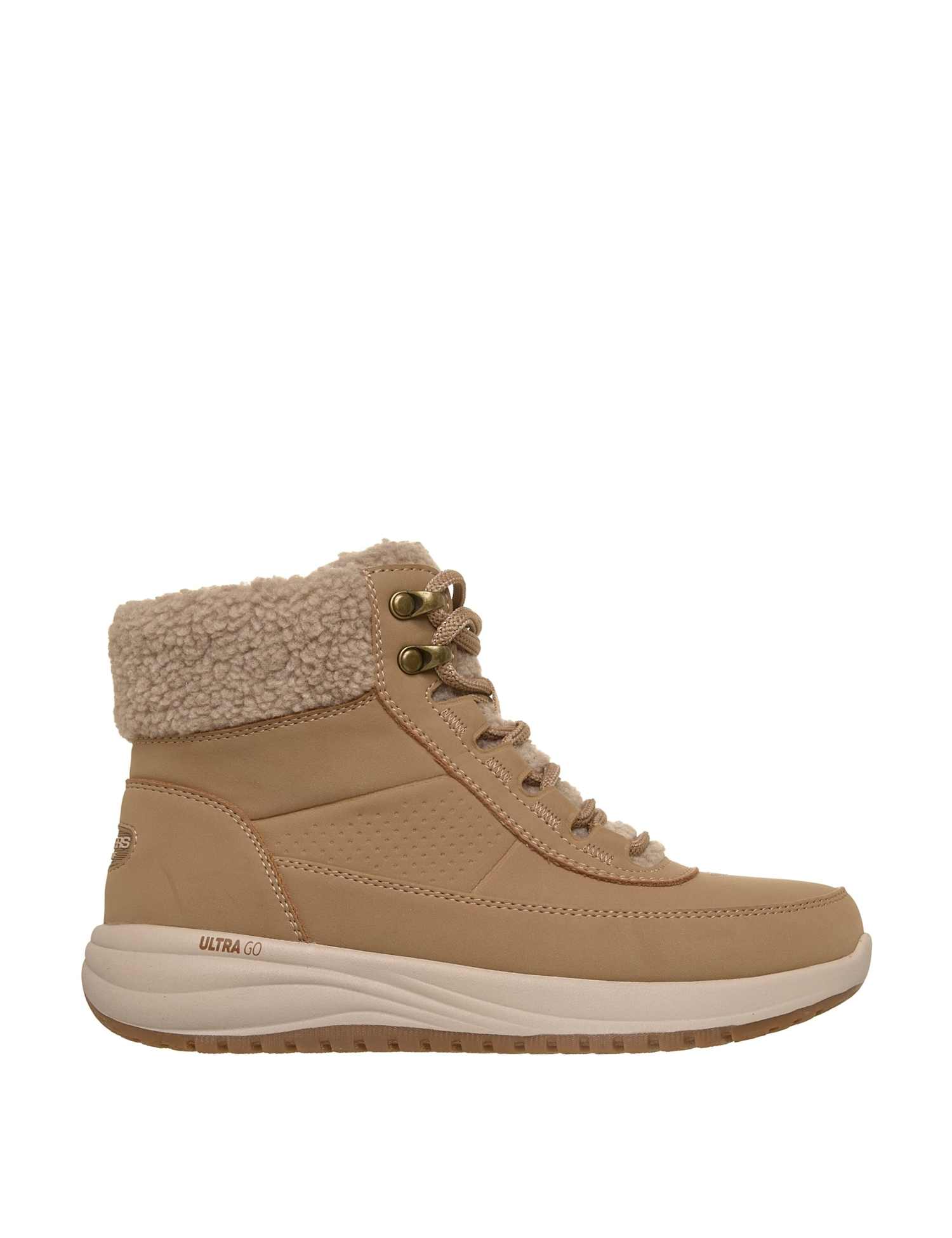Skechers On-The-GO Faux Fur Lining Boots Brown