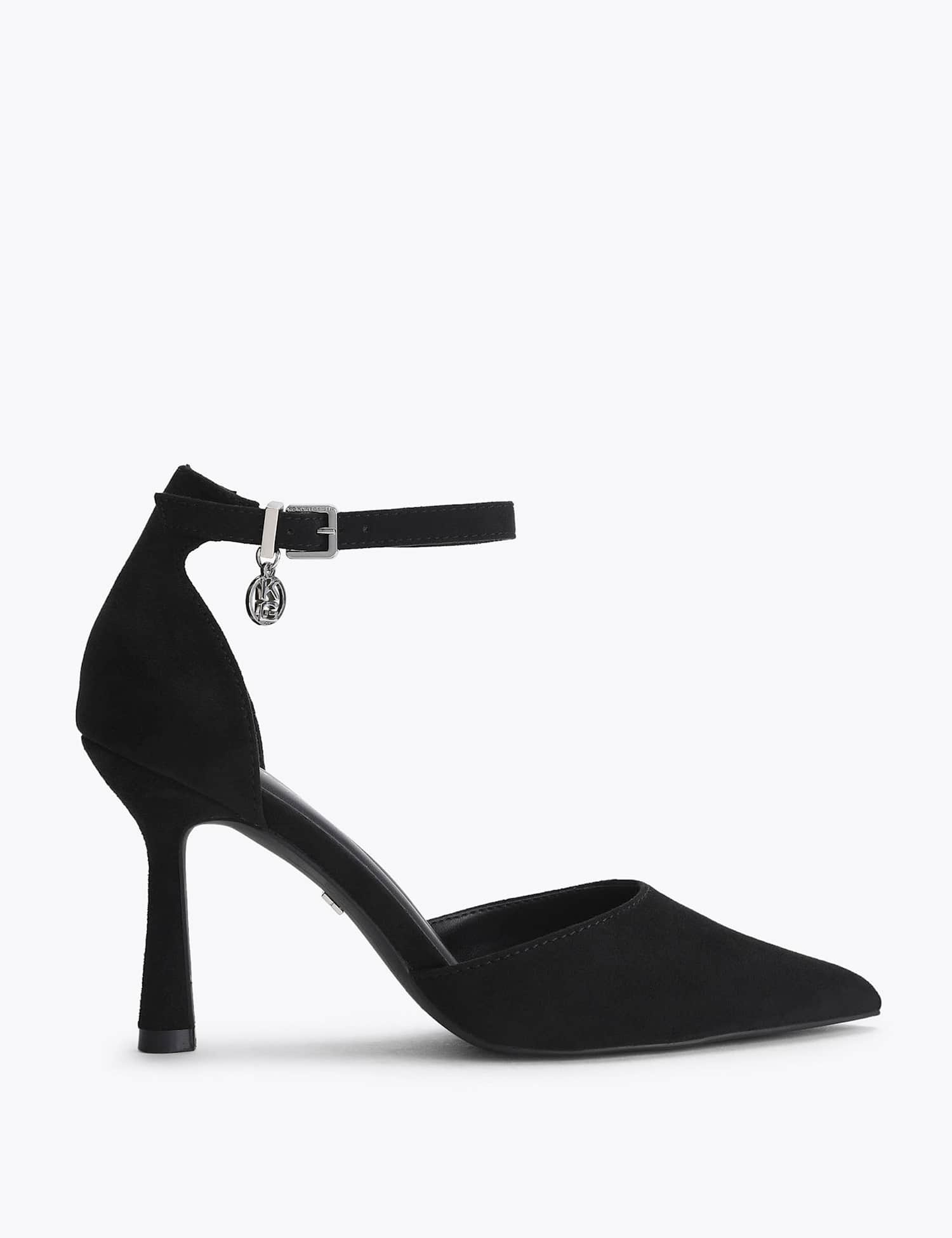 Kurt Geiger Ankle Strap Stiletto Heels Black