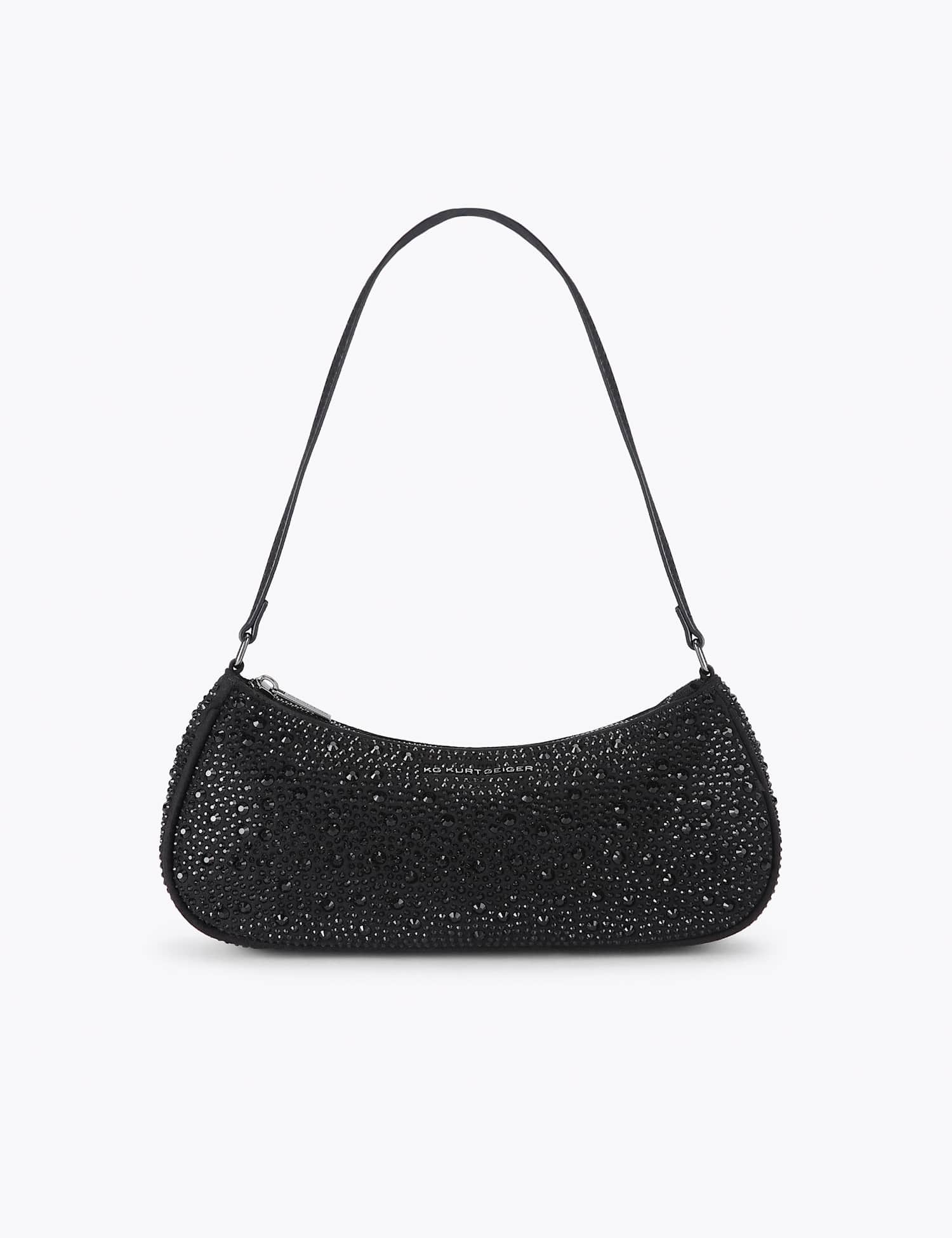 Kurt Geiger Embellished Shoulder Bag Black