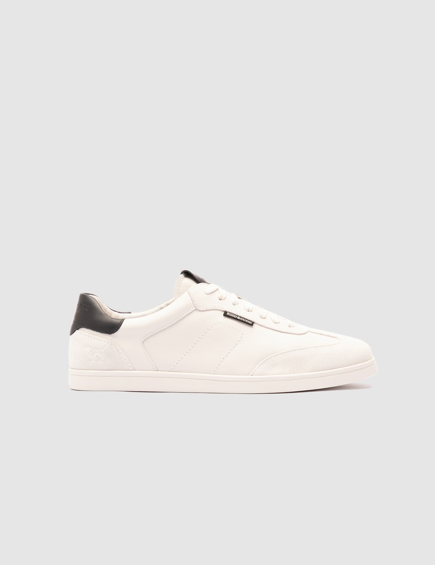 Rodd & Gunn Leather Lace Up Bristol Sneaker White