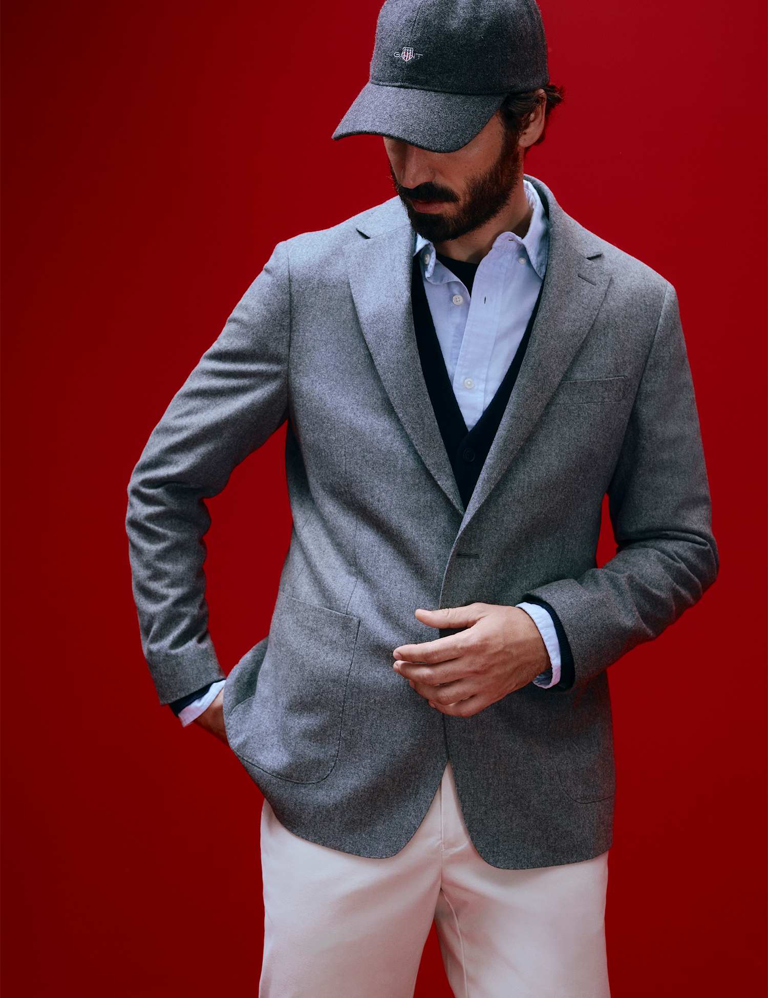 Charles Tyrwhitt Slim Fit Chinos Stone