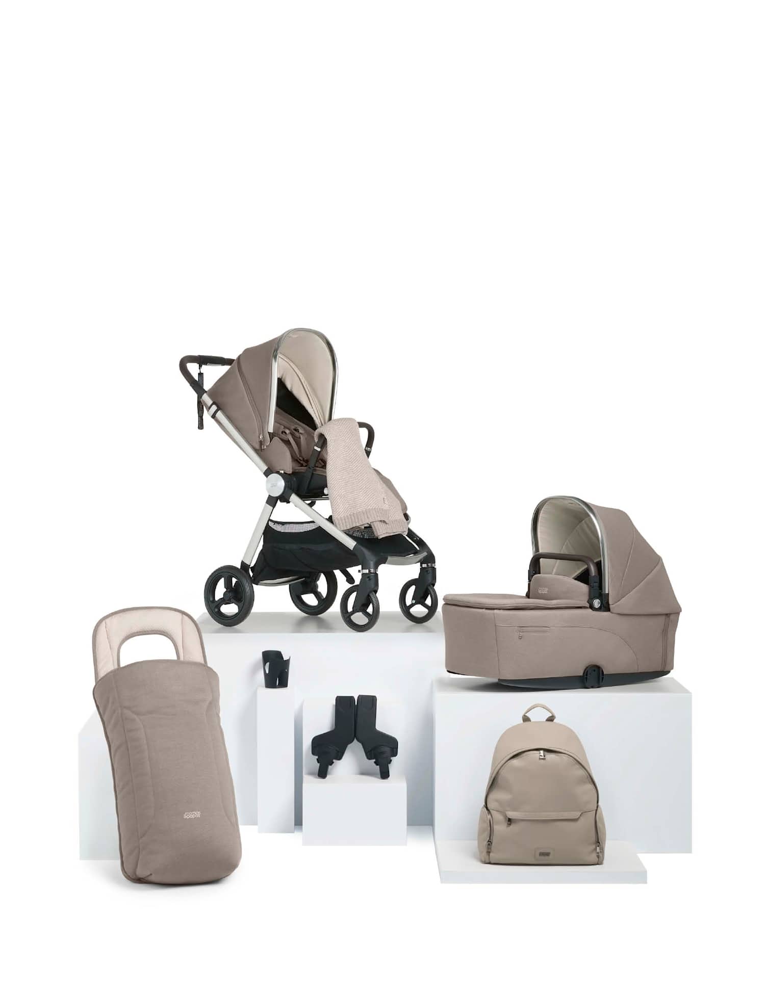 Mamas & Papas Vardo 7 Piece Essential Kit Brown