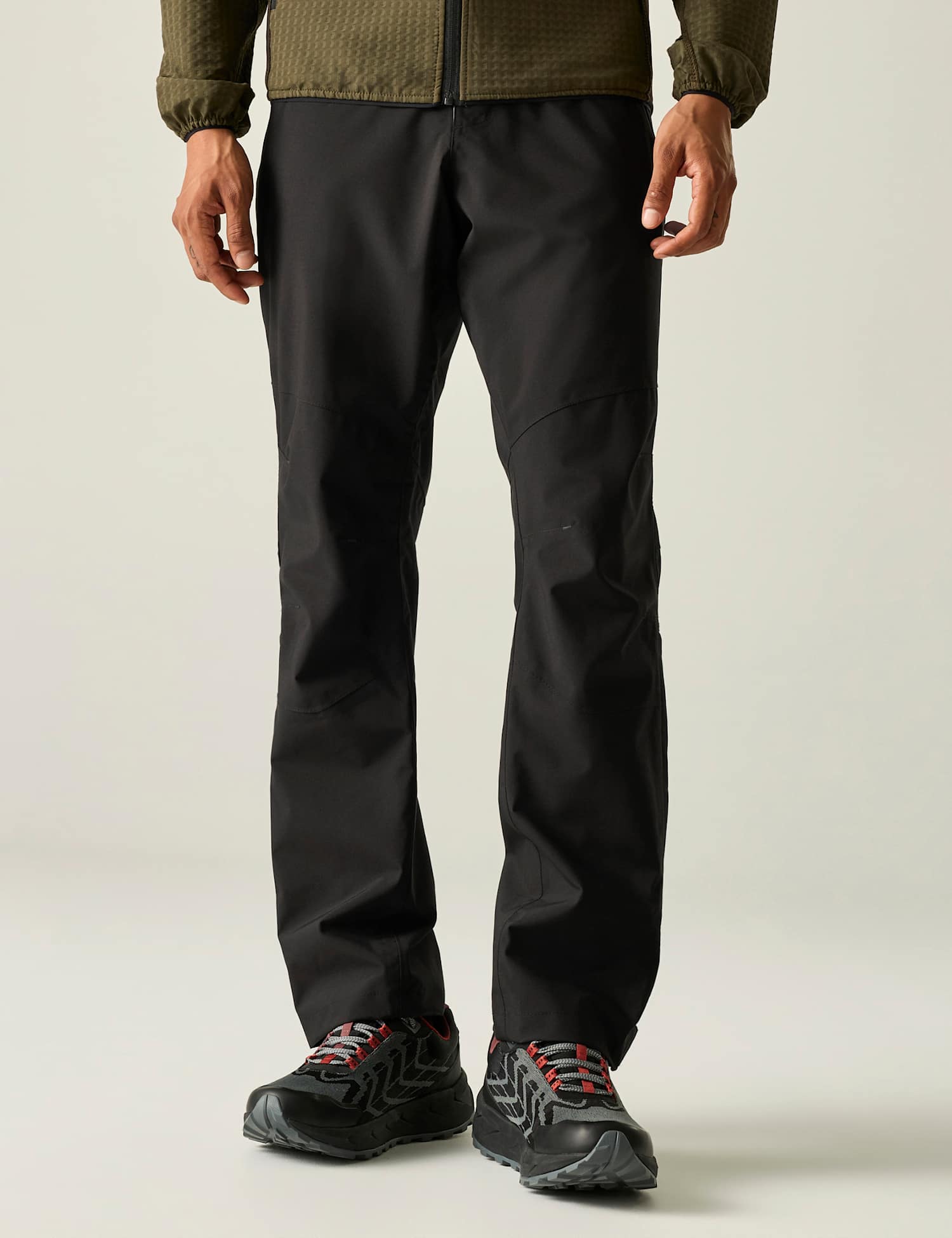 Regatta Highton Waterproof Stretch Trekking Trousers Black