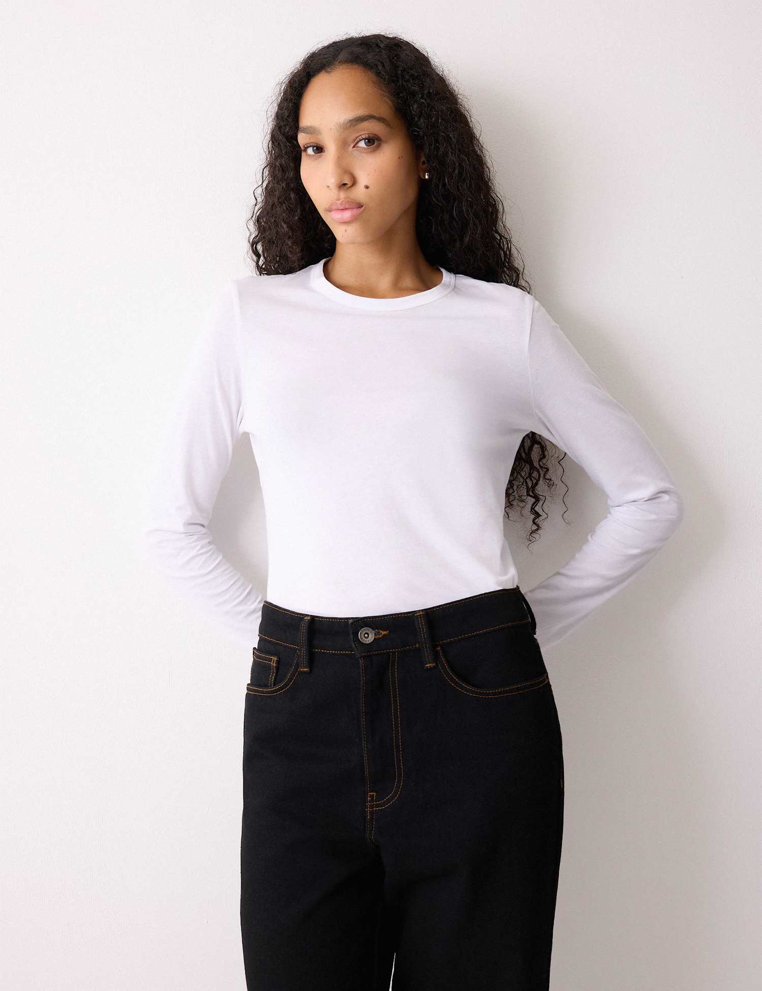 Jigsaw Pure Cotton T-Shirt White