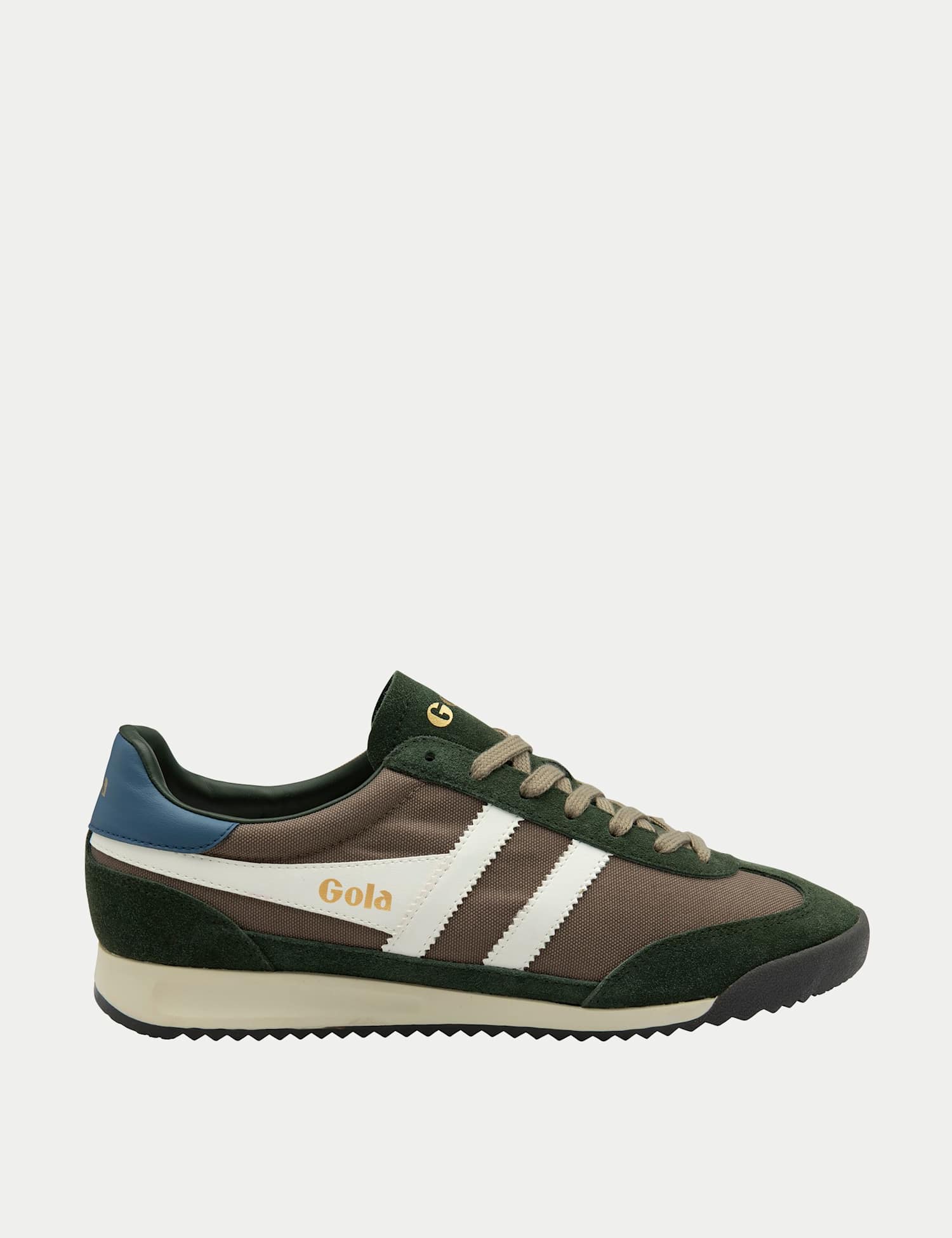 Gola Men's Tornado Stripe Trainers Grey Mix