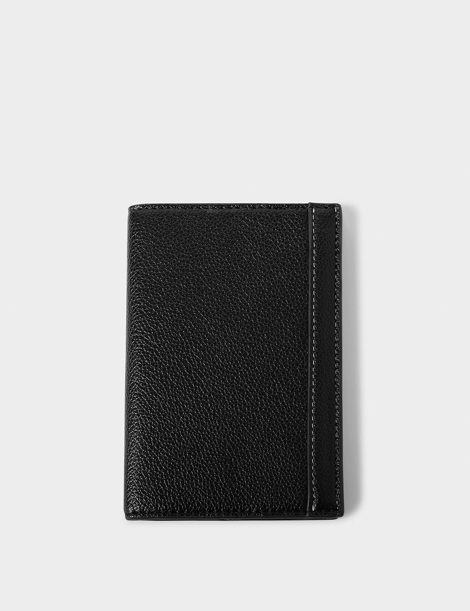 Katie Loxton Faux Leather Passport Holder Black