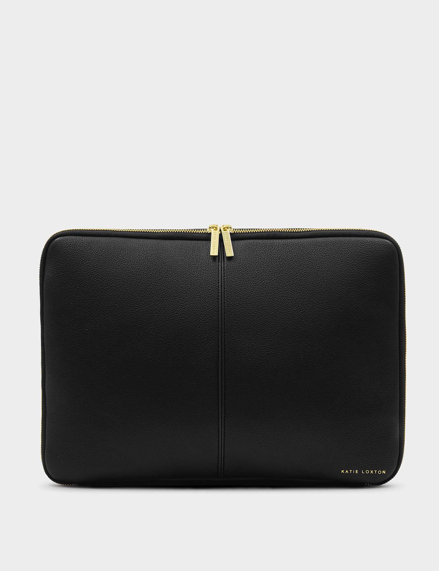 Katie Loxton Faux Leather Laptop Case Black