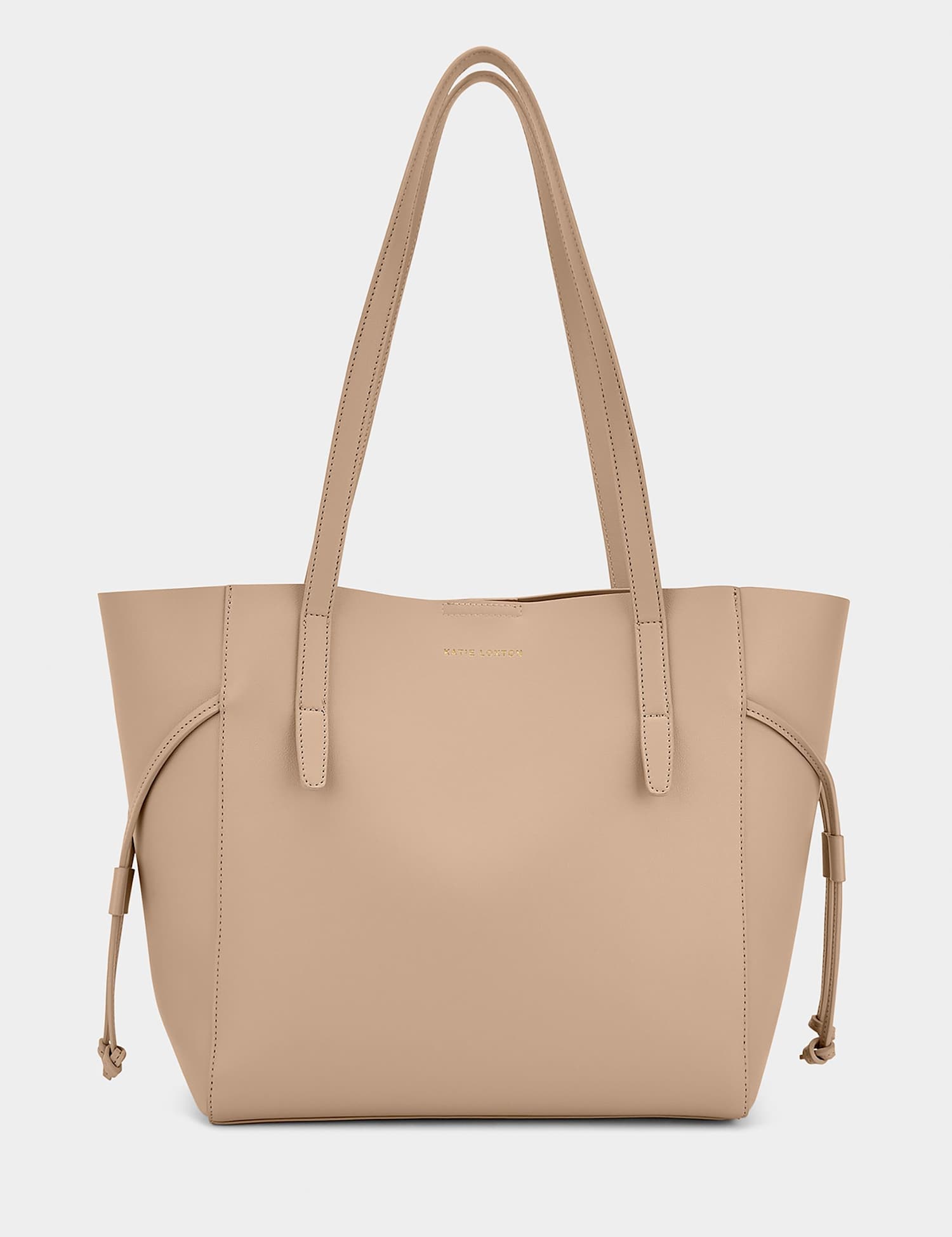 Katie Loxton Faux Leather Tote Bag Taupe