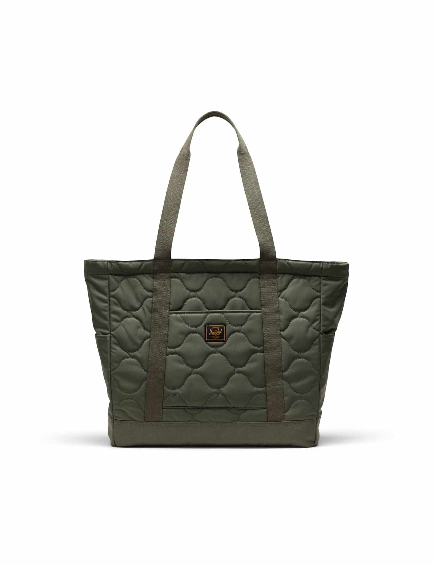 Herschel Quilted Tote Bag Green
