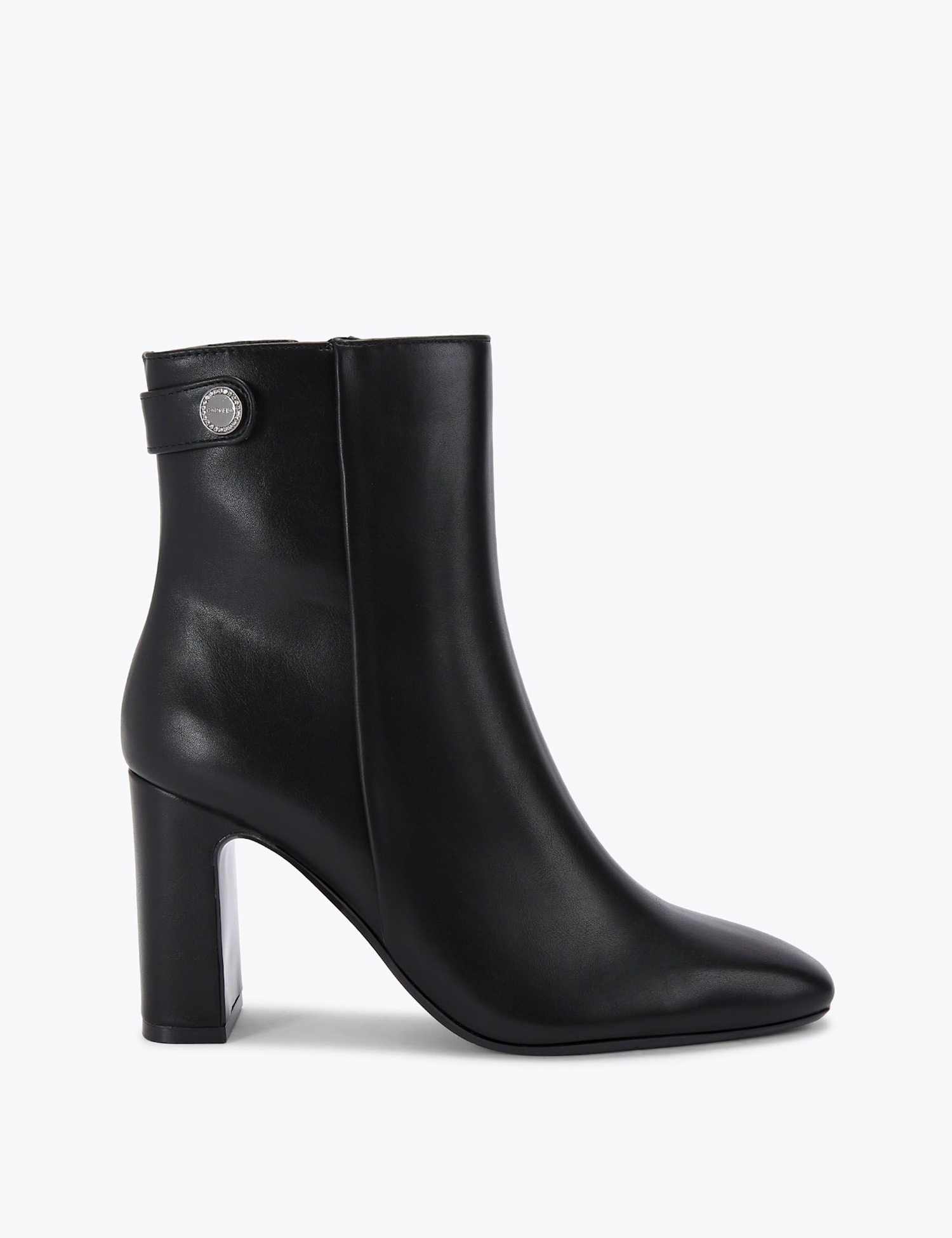 Carvela Block Heel Ankle Boots Black