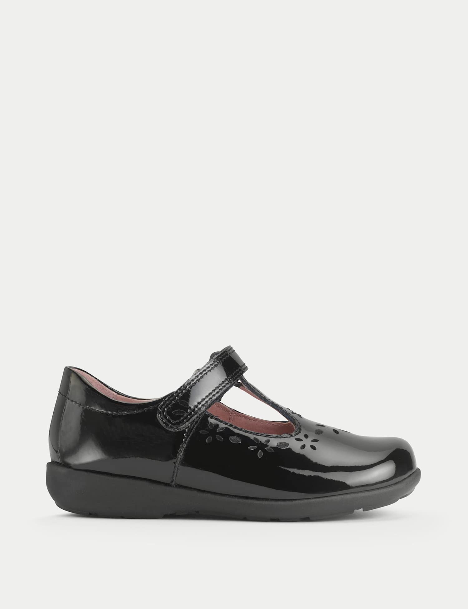 Start-Rite Kids' Leather Riptape Mary Jane School Shoes (1 Small - 13� Small) Black
