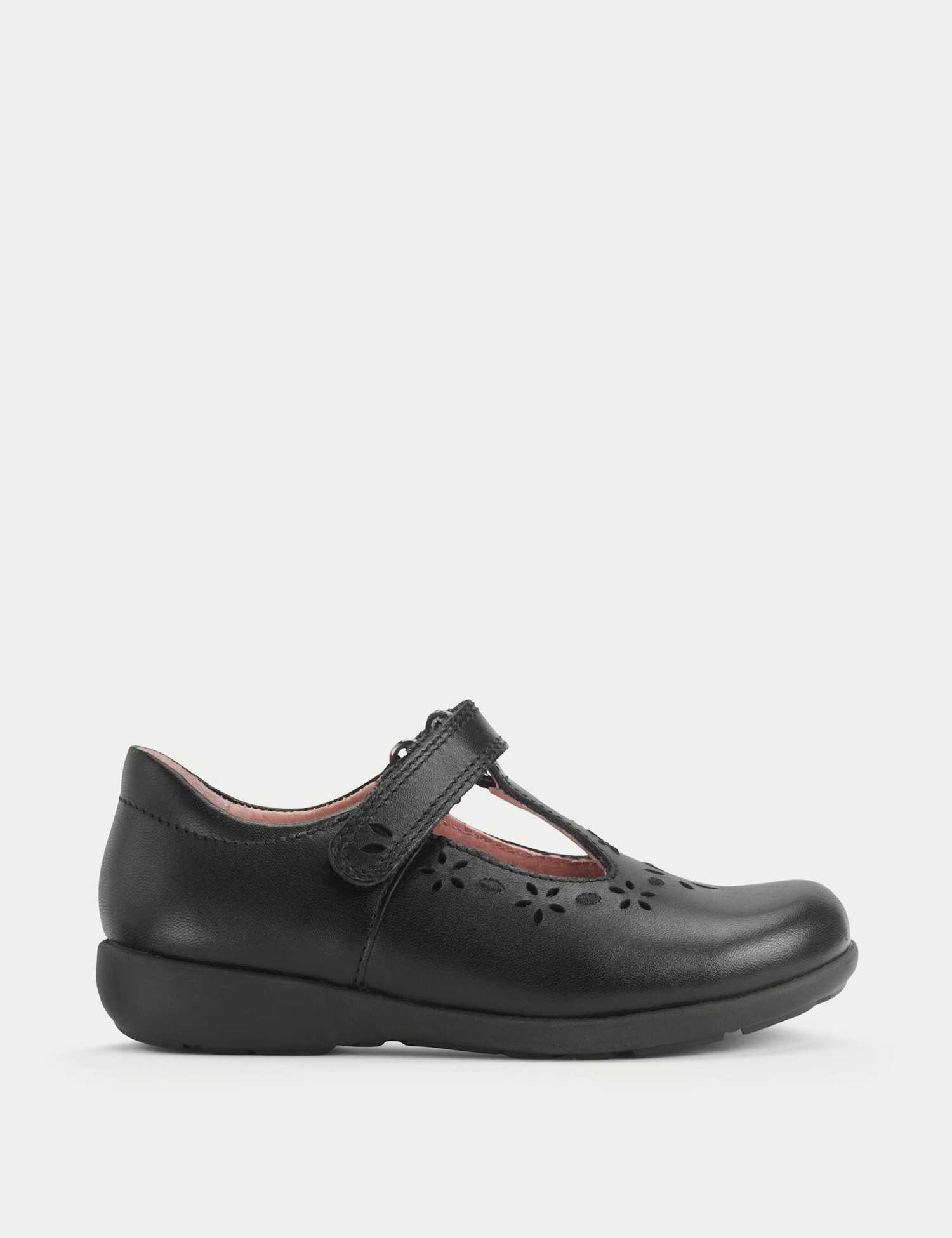 Start-Rite Kids' Leather School Shoes (6 Small - 1� Large) Black