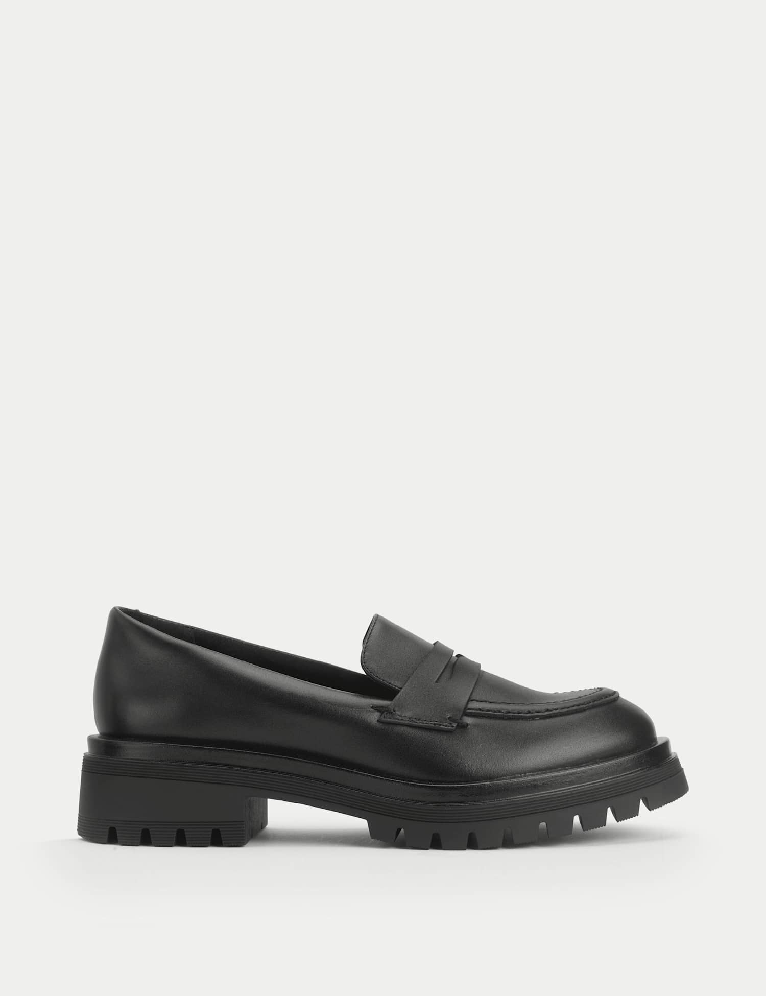 Start-Rite Leather School Shoes (3� Large - 7 Large) Black
