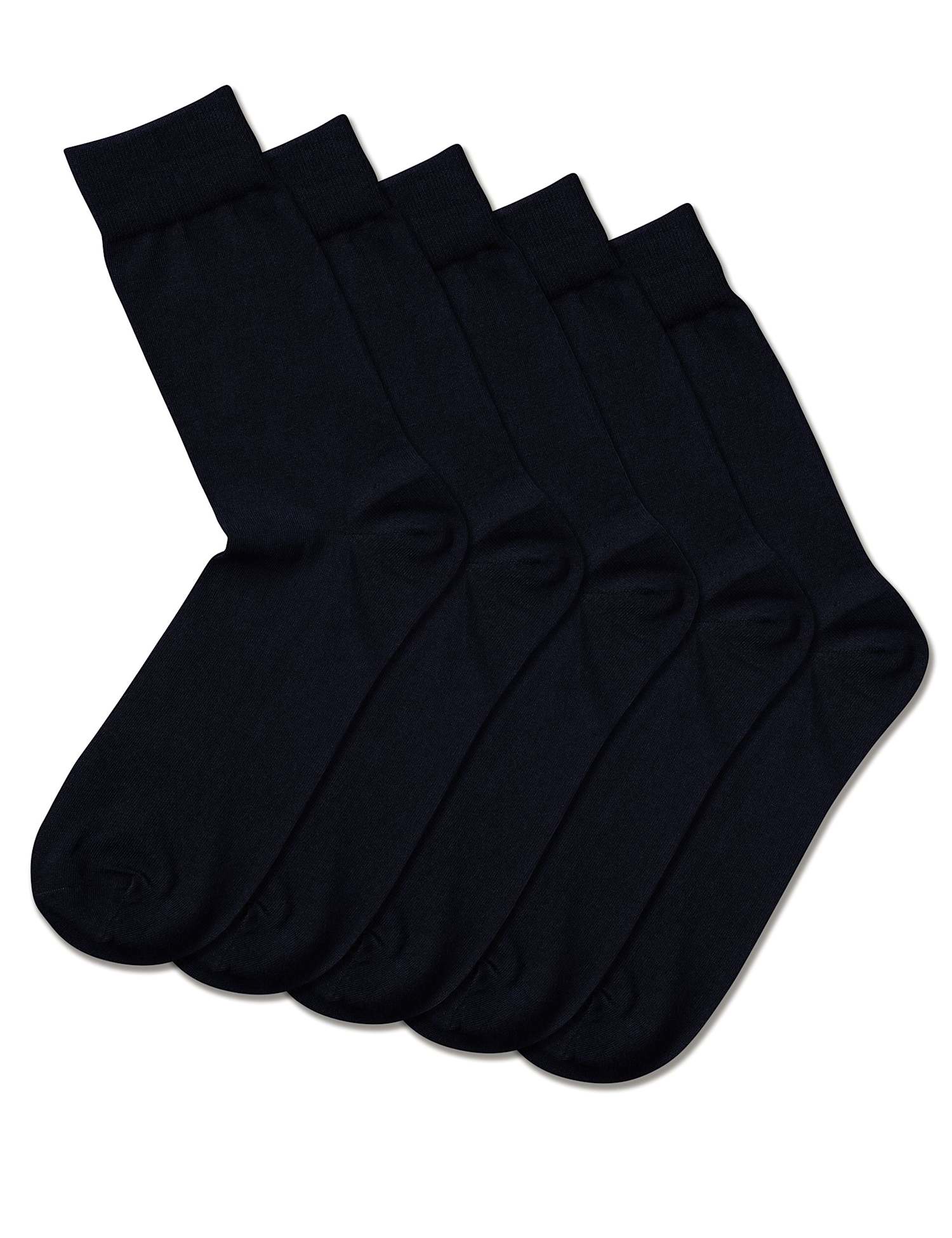 Charles Tyrwhitt 5 Pack Cotton Rich Socks Navy