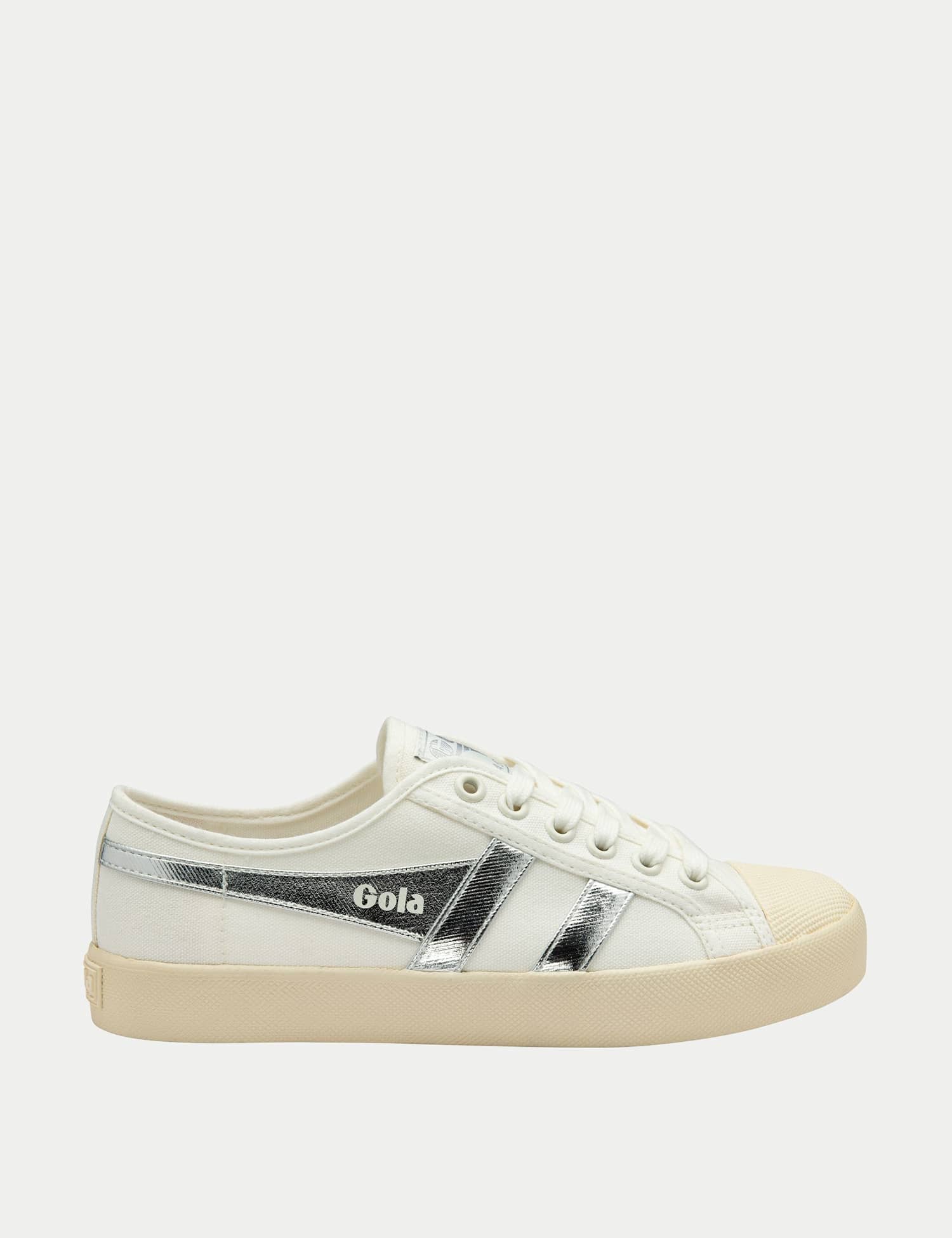 Gola Coaster Canvas Trainers White Mix