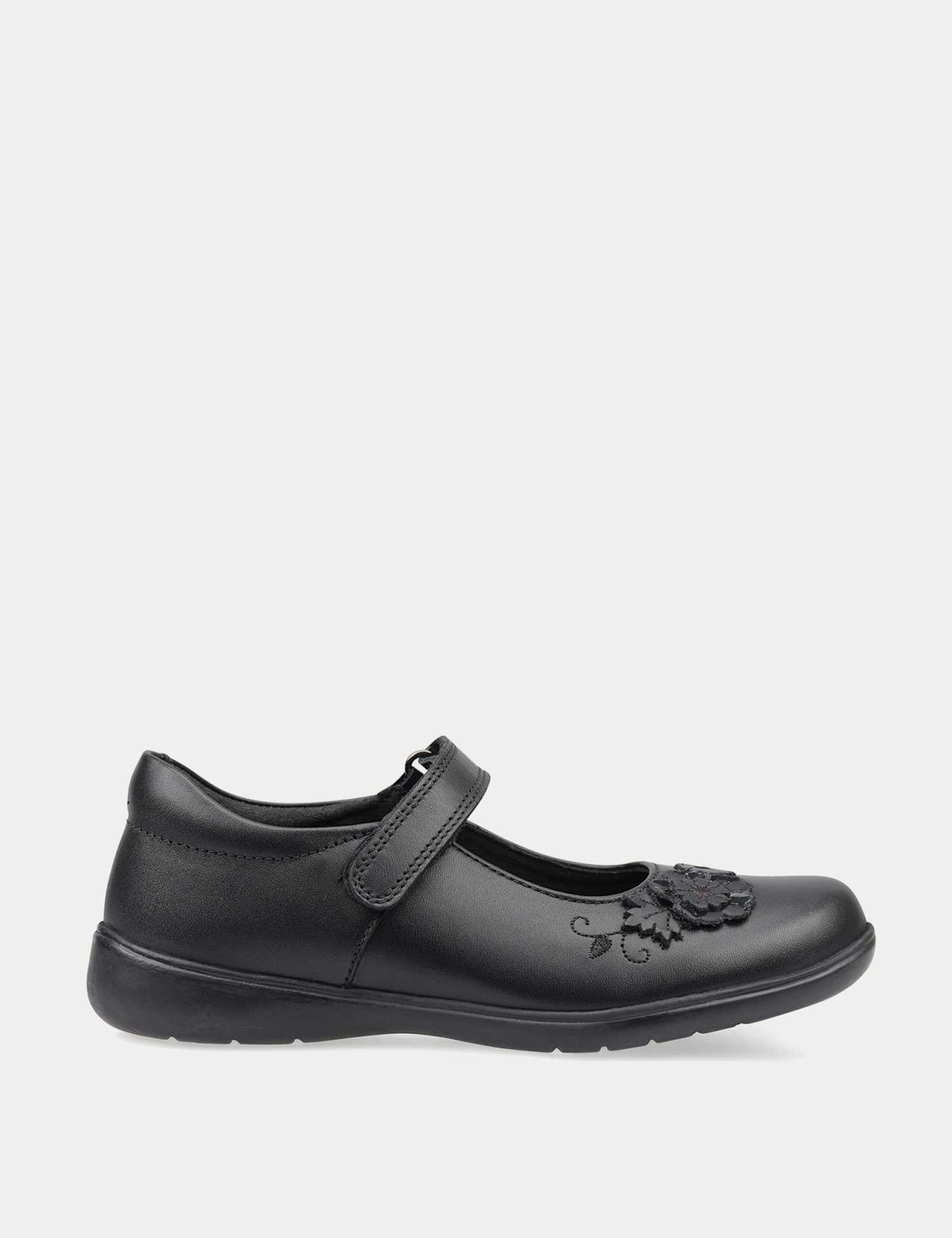 Start-Rite Kids' Leather Mary Jane Schoolwear Shoes (9 Small - 3� Large) Black