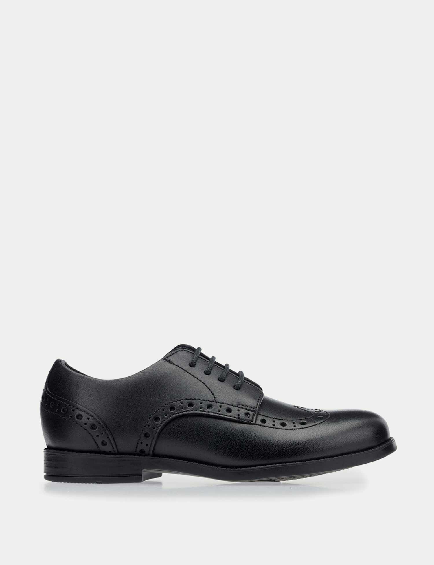 Start-Rite Kids' Leather Schoolwear Shoes (10 Small - 13.5 Small) Black