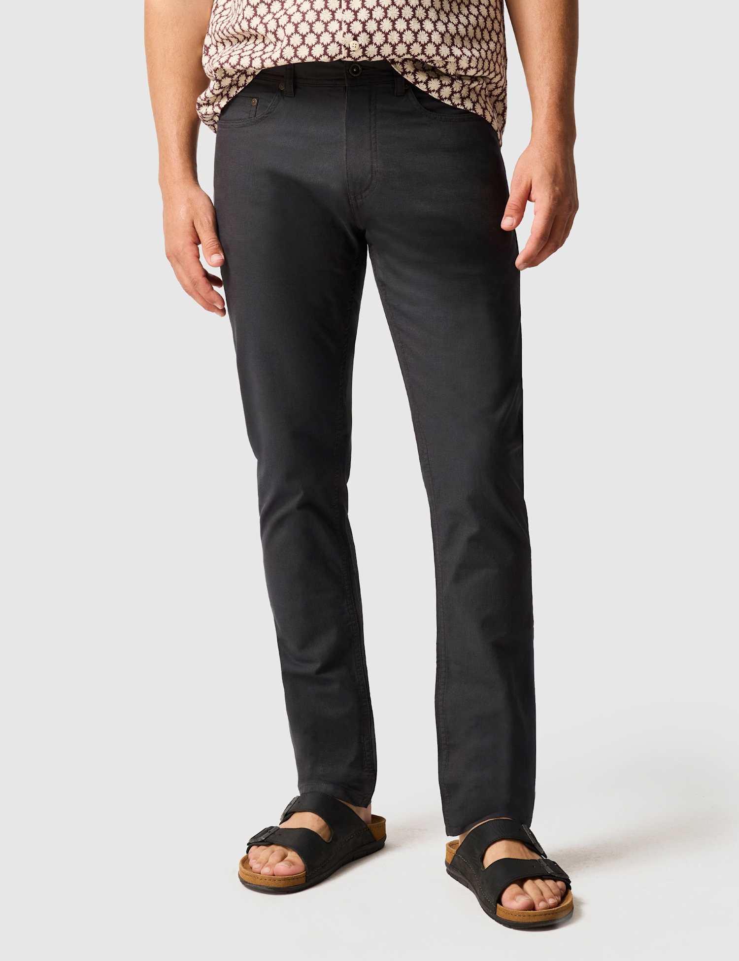 Rodd & Gunn 5 Pocket Jeans Dark Brown