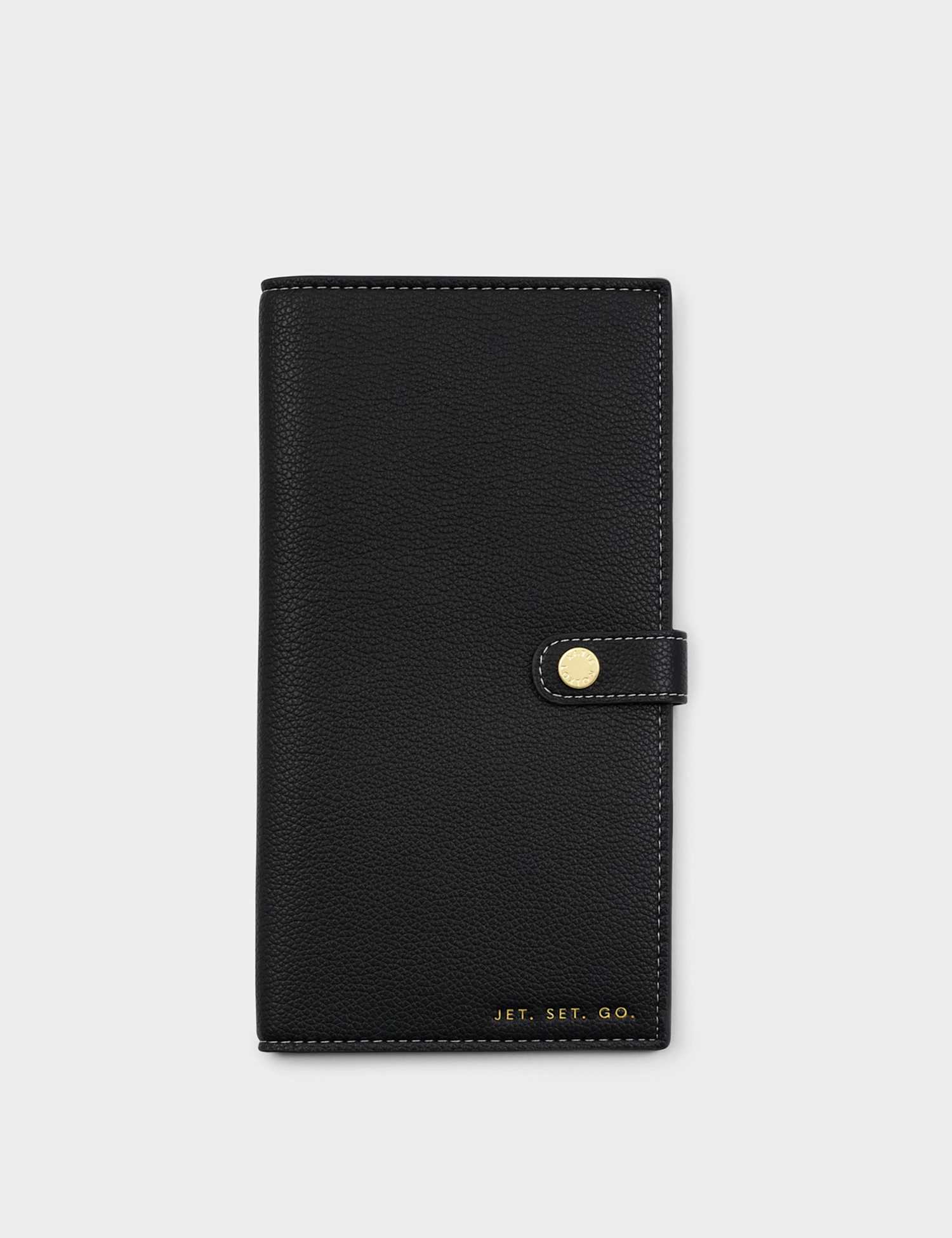Katie Loxton Faux Leather Travel Wallet Black