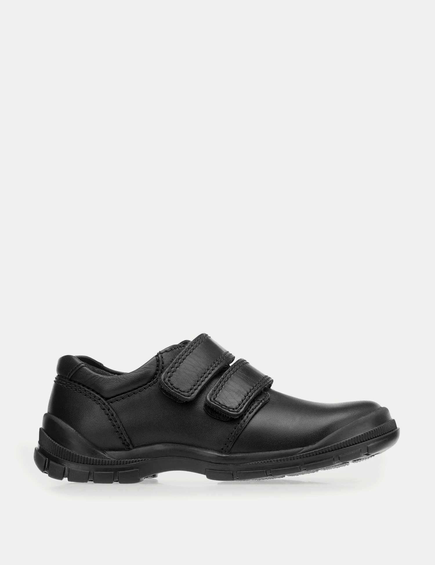 Start-Rite Kids' Riptape Schoolwear Shoes (9 Small - 3� Large) Black