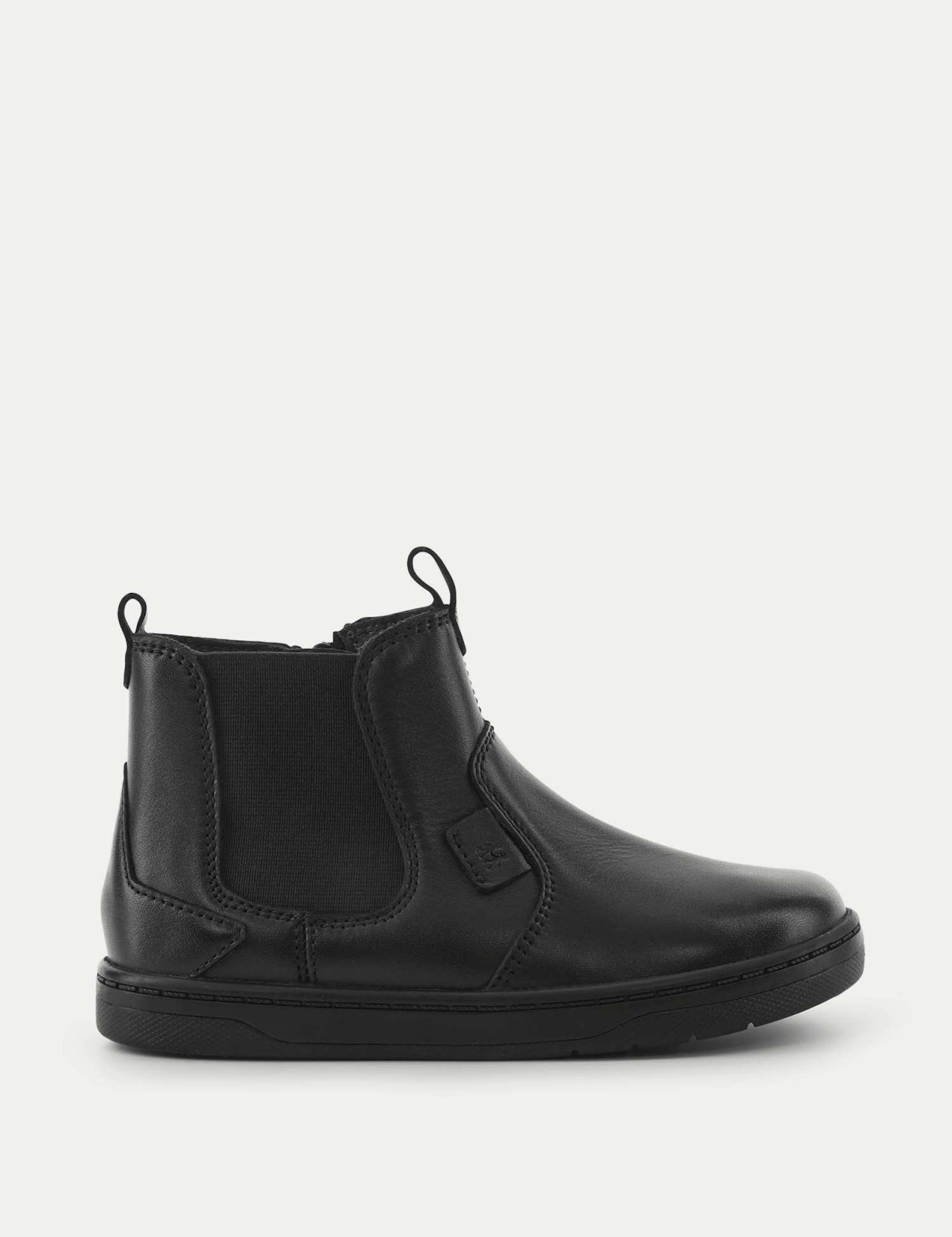 Start-Rite Kids' Leather Ankle Boots (6 Small - 12� Small) Black