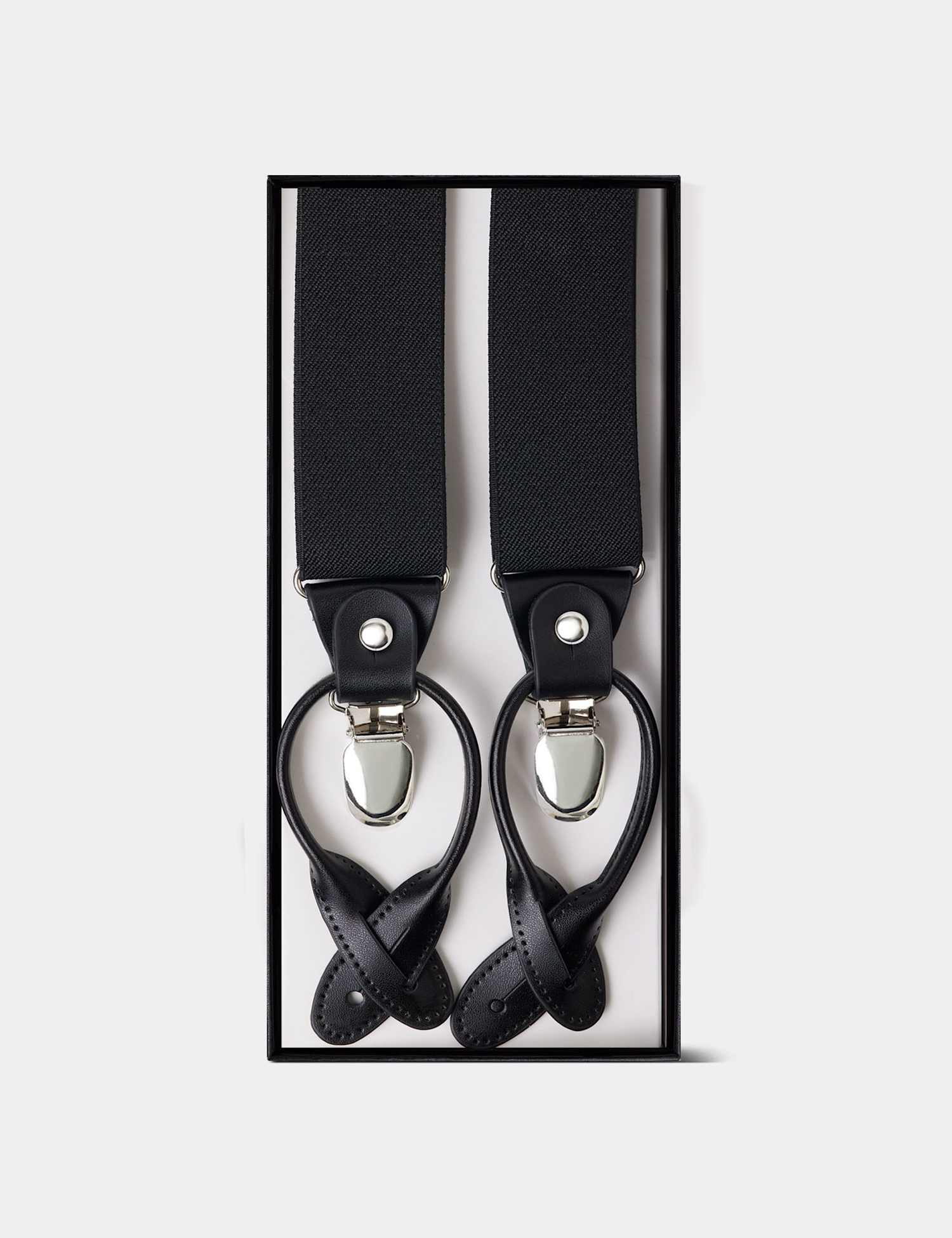 Hawes & Curtis 2-in-1 Adjustable Braces Black