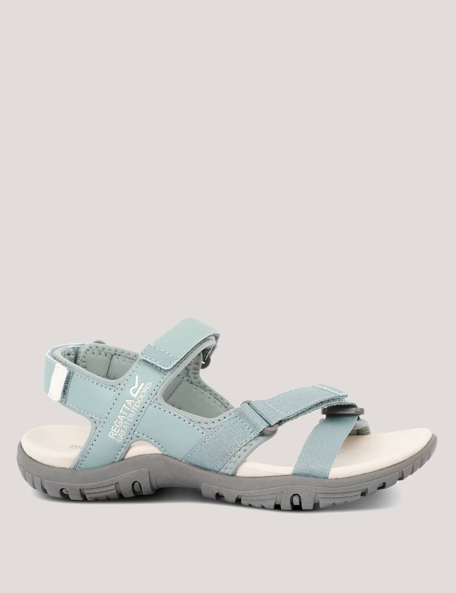 Regatta Santa Clara II Flat Sandals Green Mix