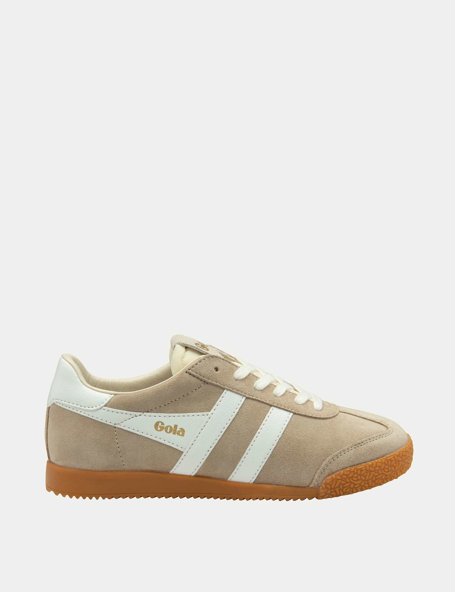 Gola Elan Suede Trainers Beige