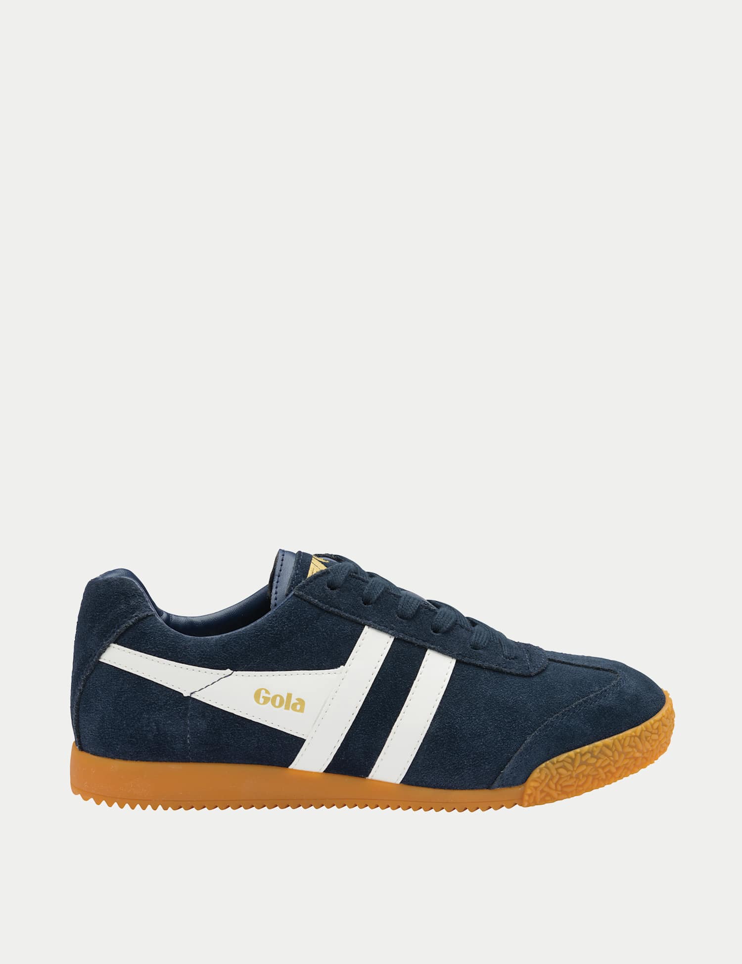 Gola Harrier Suede Trainers Navy