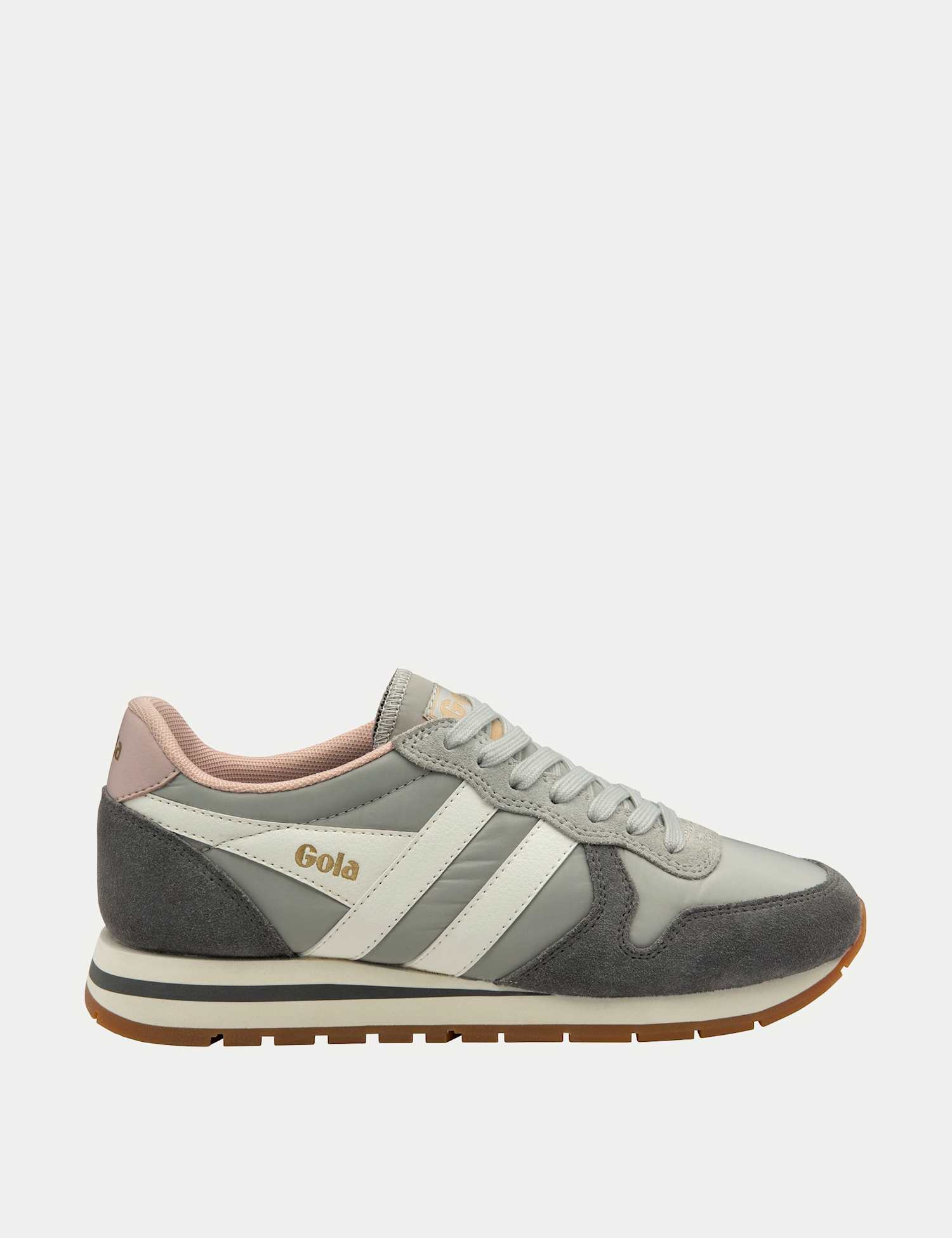Gola Daytona Blaze Metallic Trainers Grey Mix