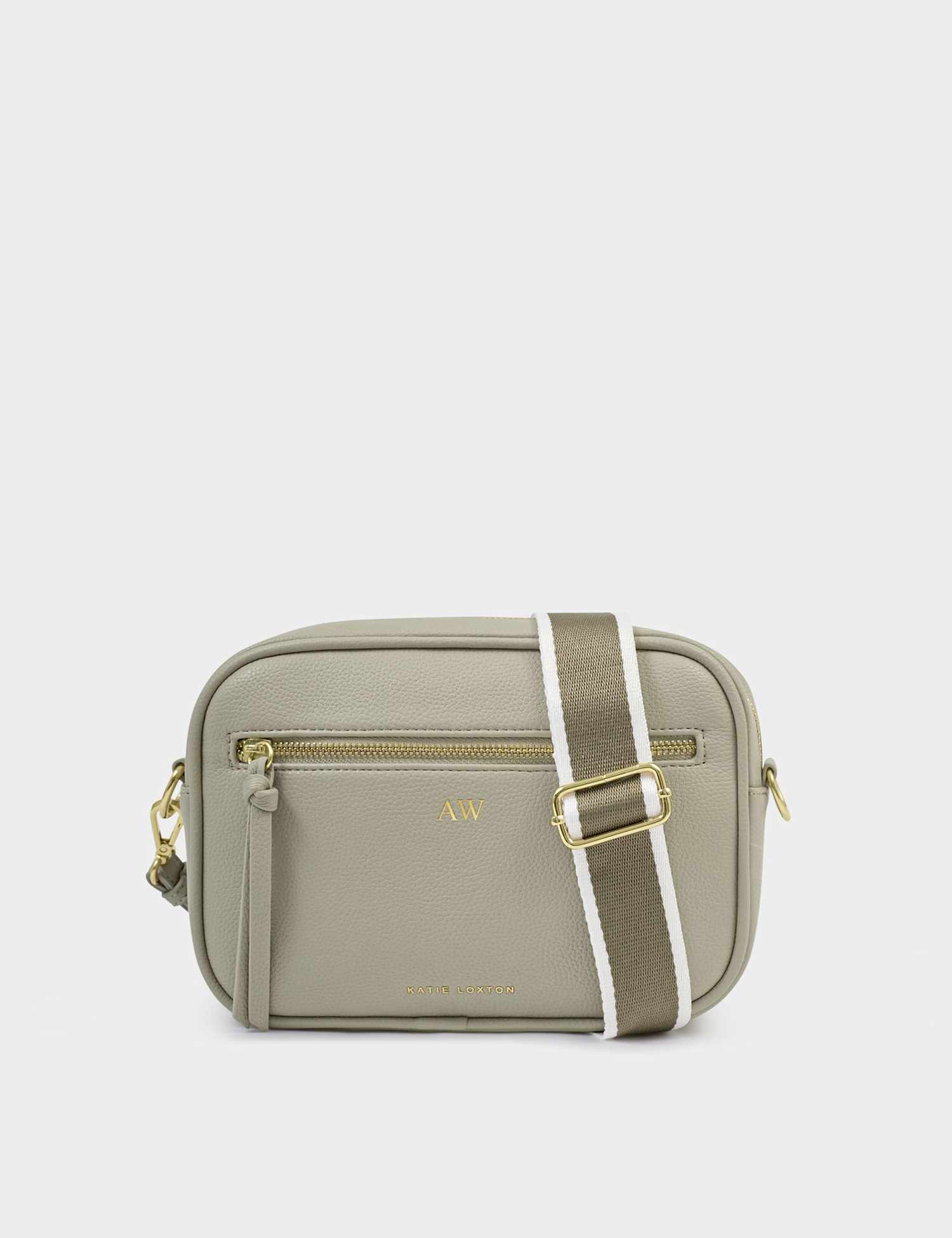 Katie Loxton Personalised Cross Body Bag Green