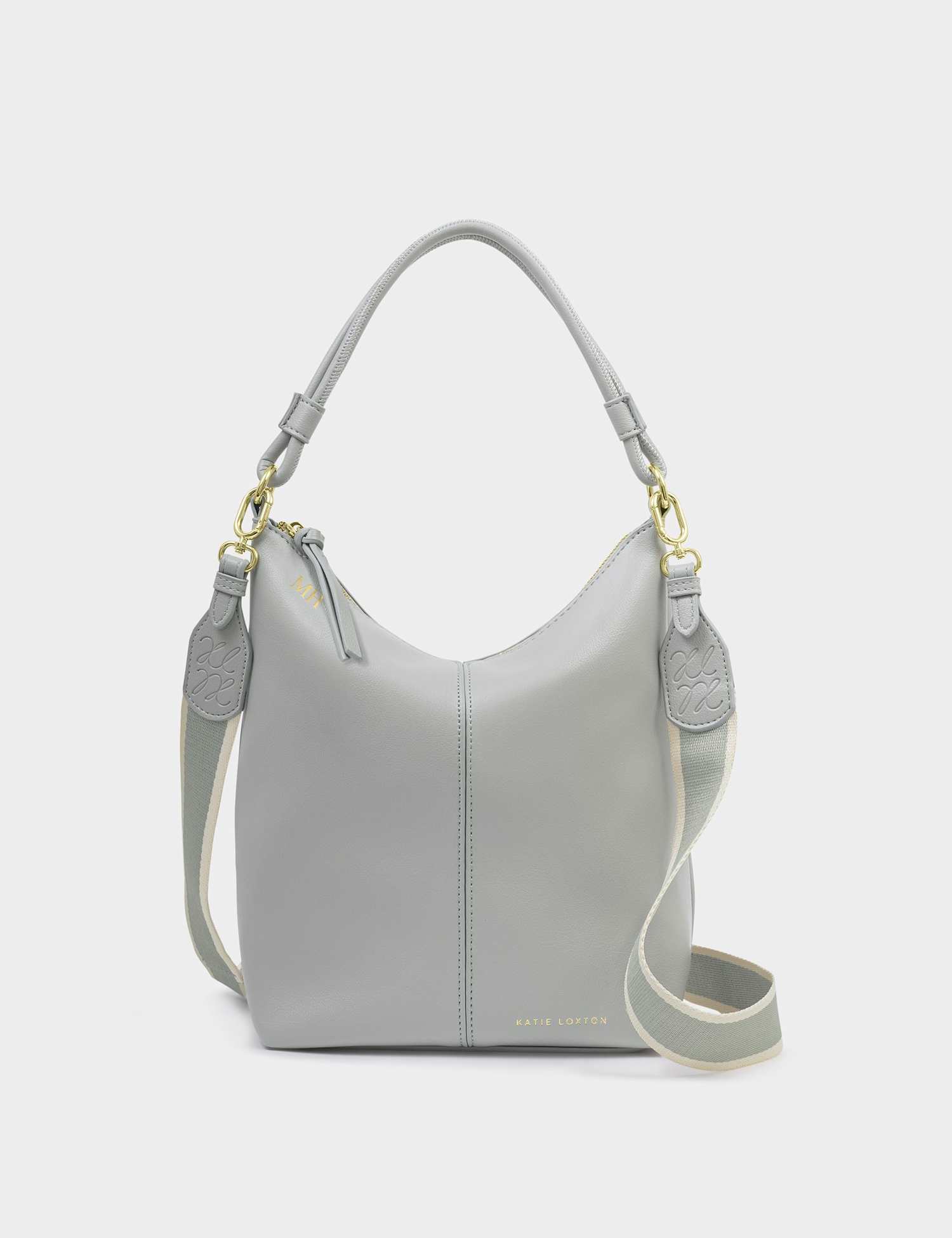 Katie Loxton Personalised Cross Body Satchel Blue