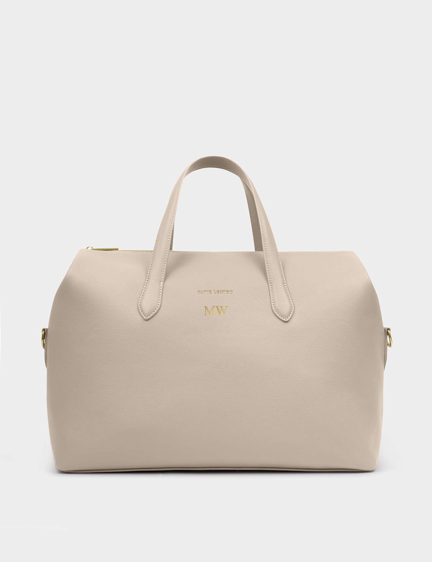 Katie Loxton Faux Leather Weekend Cabin Bag Cream