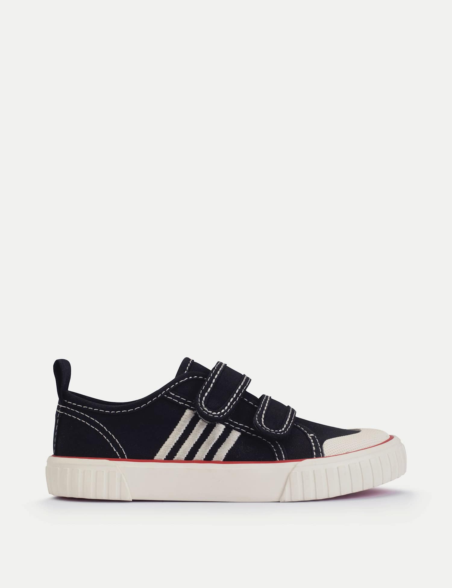 Start-Rite Kids' Leather Riptape Trainers (6 Small-3 Large) Black Mix