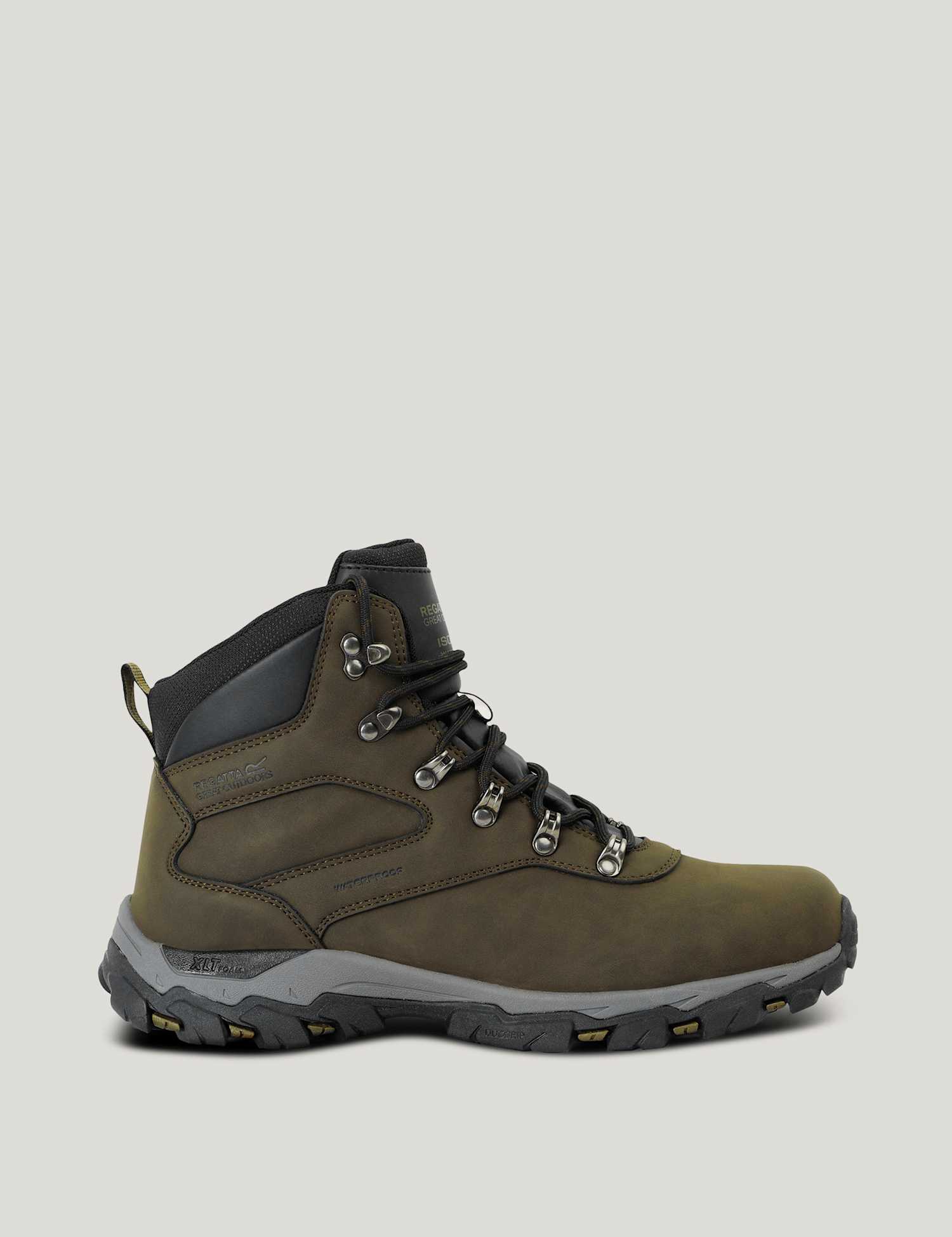 Regatta Holcombe Classic Waterproof Walking Boots Brown