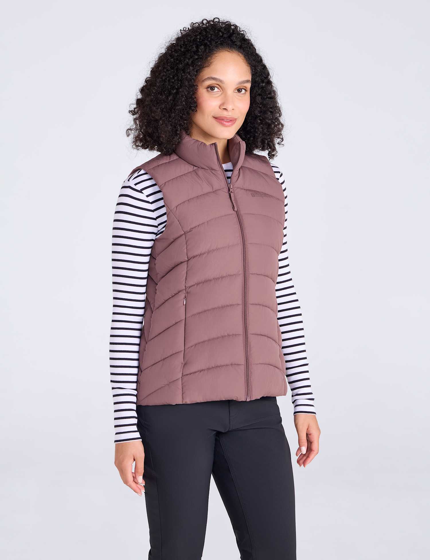 Mountain Warehouse Opal Water-Resistant Padded Gilet Taupe