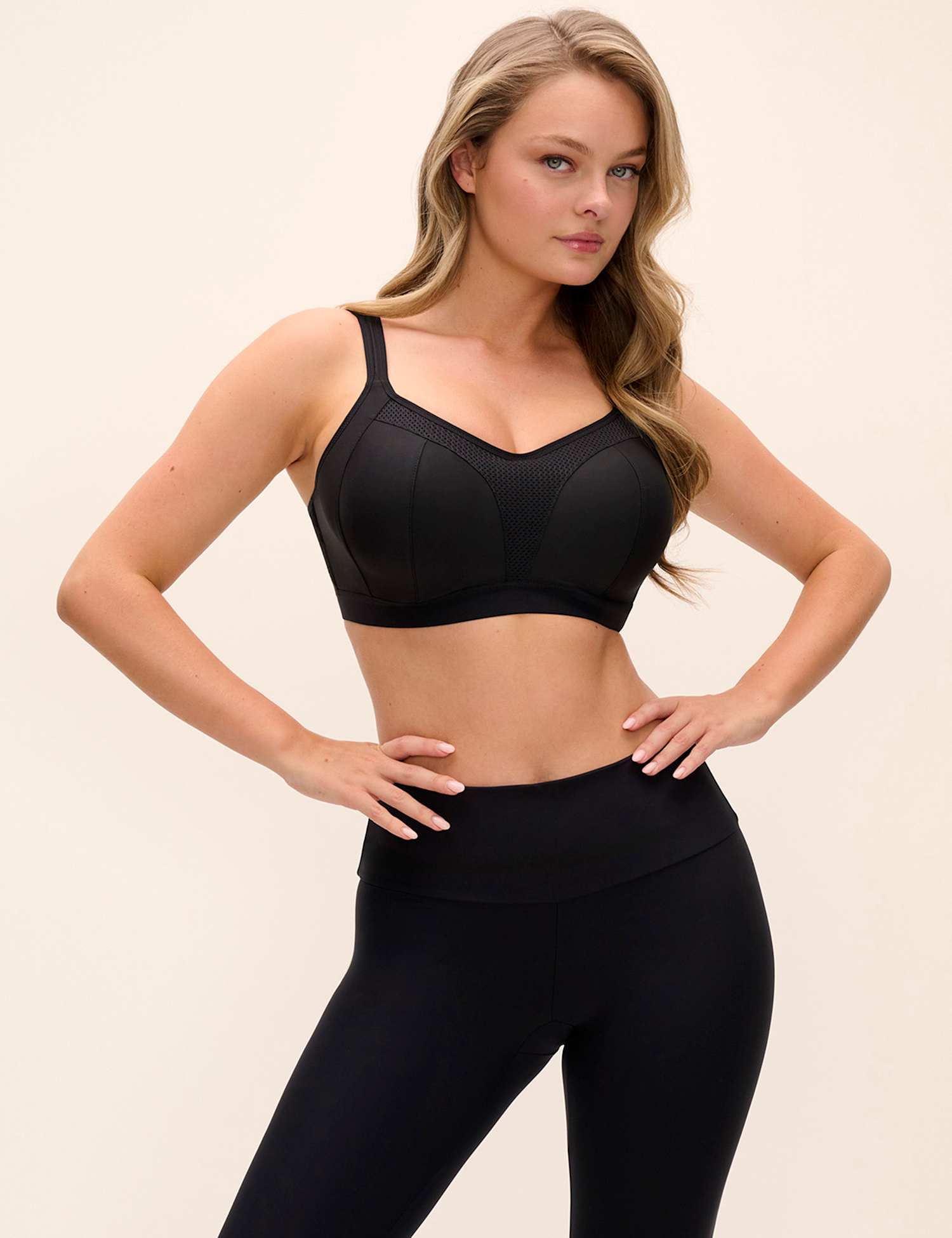 Fantasie Elevate Ultimate Support Underwired Sports Bra D-H Black