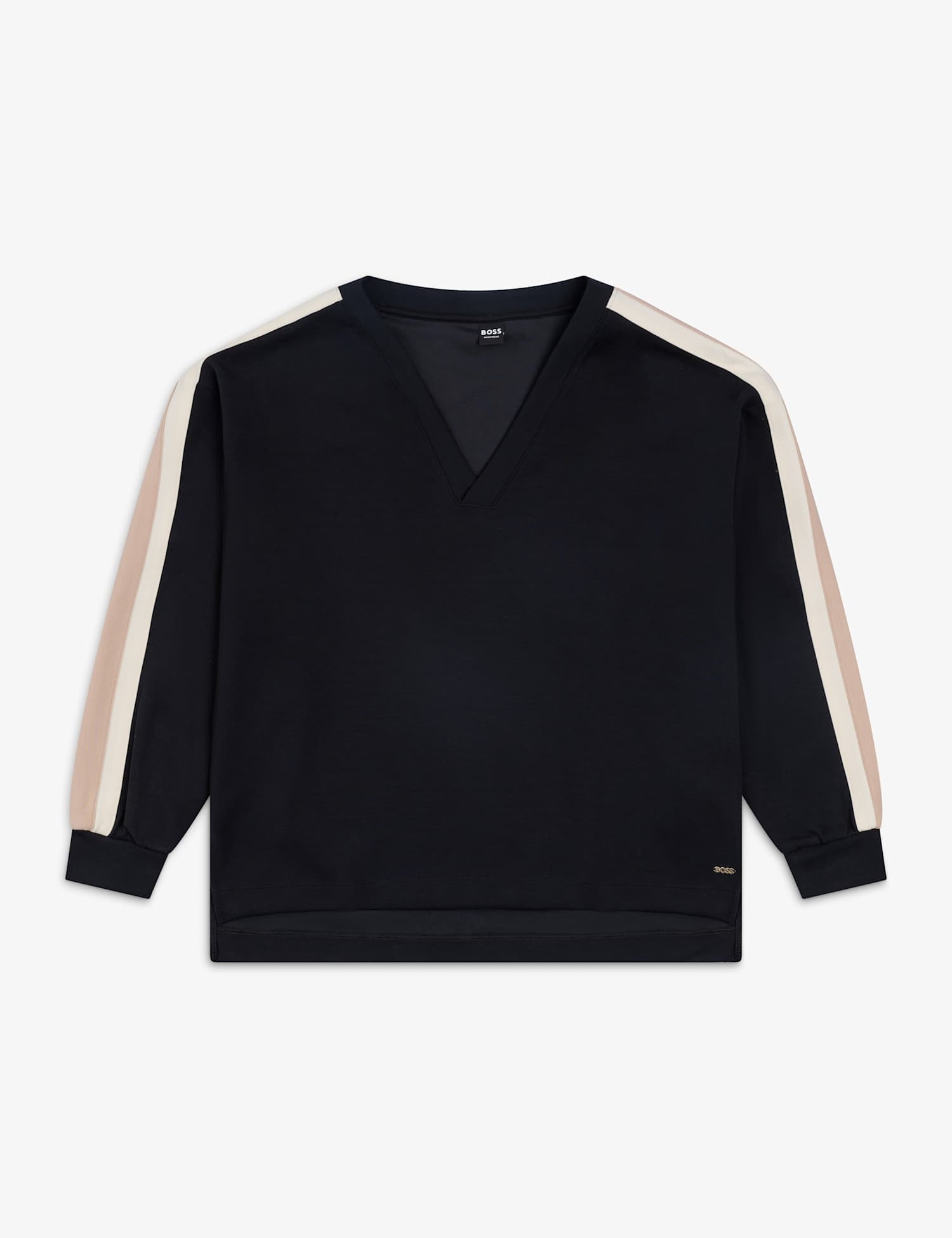 Boss Modal Blend Sweatshirt Black