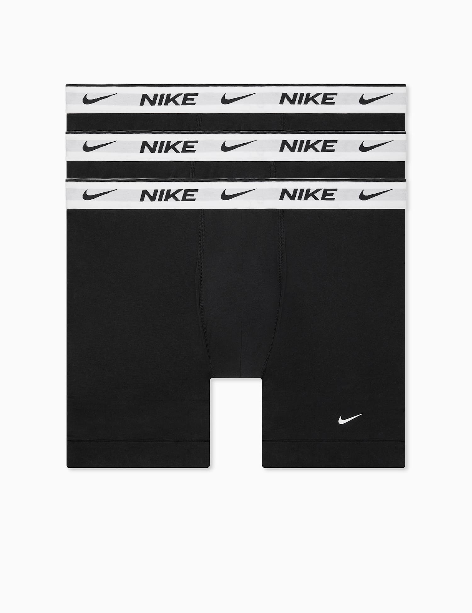 Nike 3 Pack Cotton Rich Stretch Boxers Black Mix