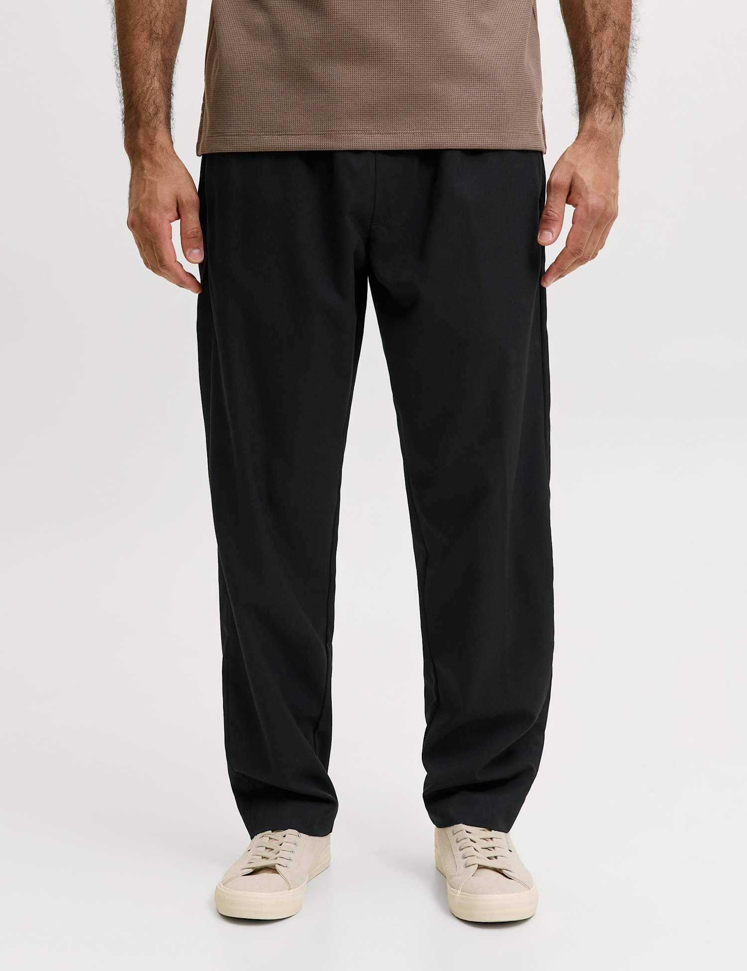 JACK & JONES Drawstring Joggers Black