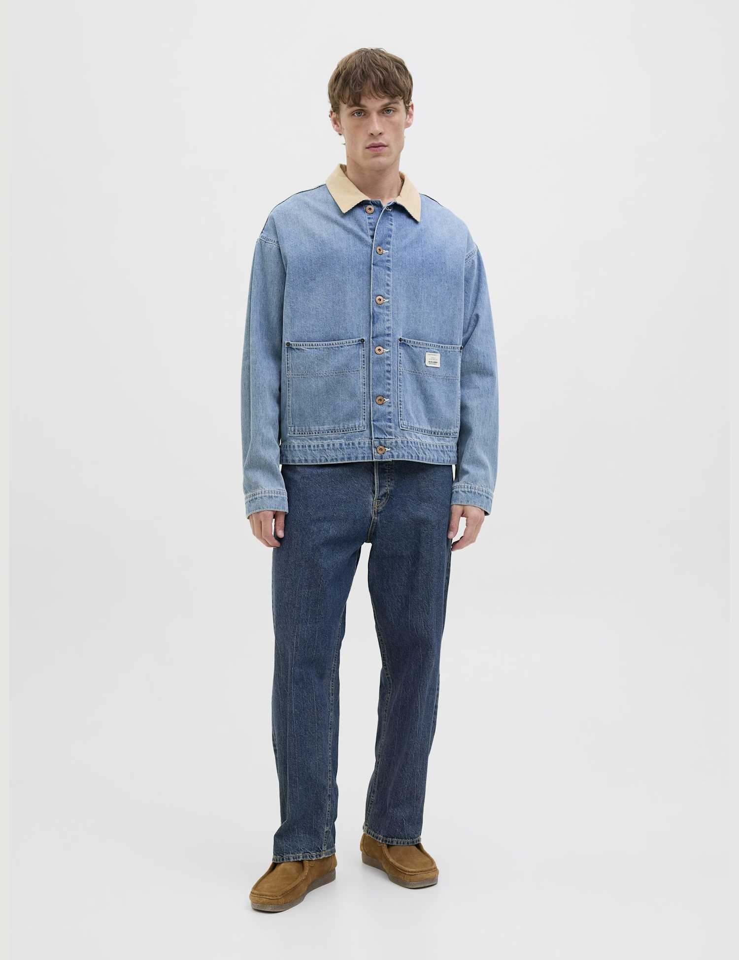 JACK & JONES Loose Fit Jeans Blue Denim