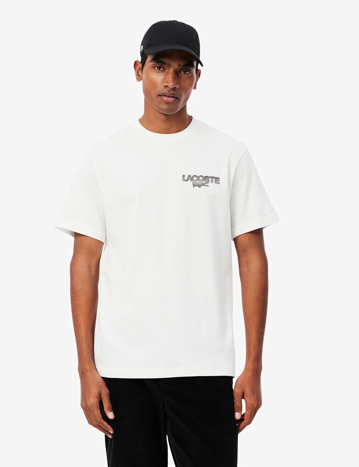 Lacoste Pure Cotton Crew Neck T-Shirt White