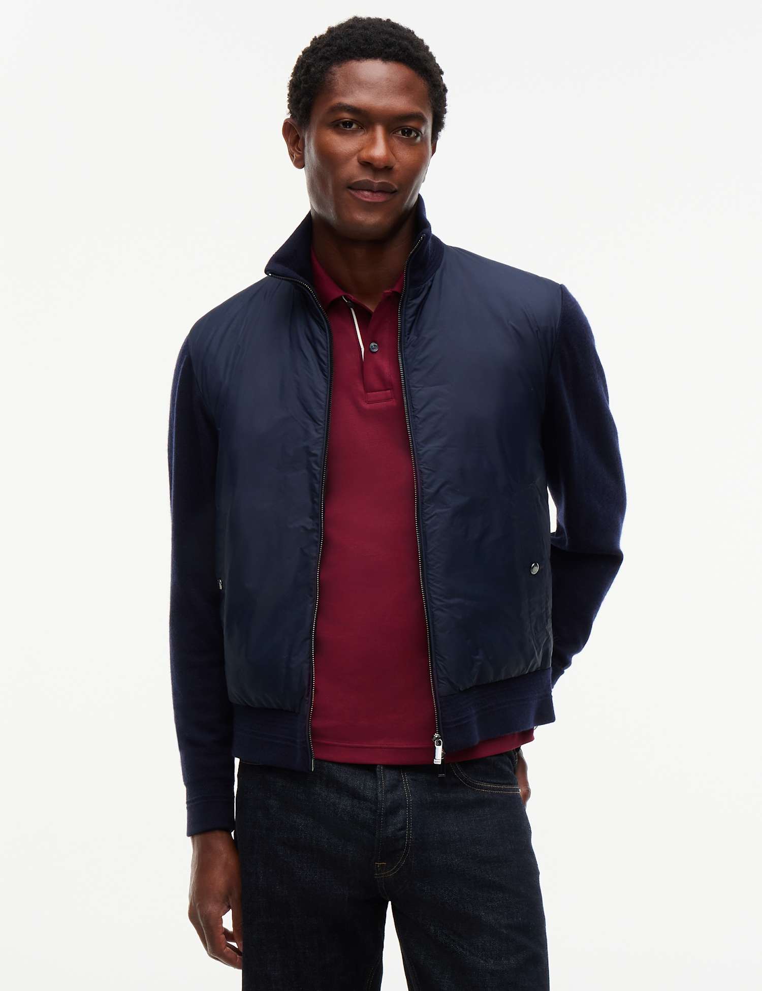Tommy Hilfiger Wool Rich Sports Jacket Navy