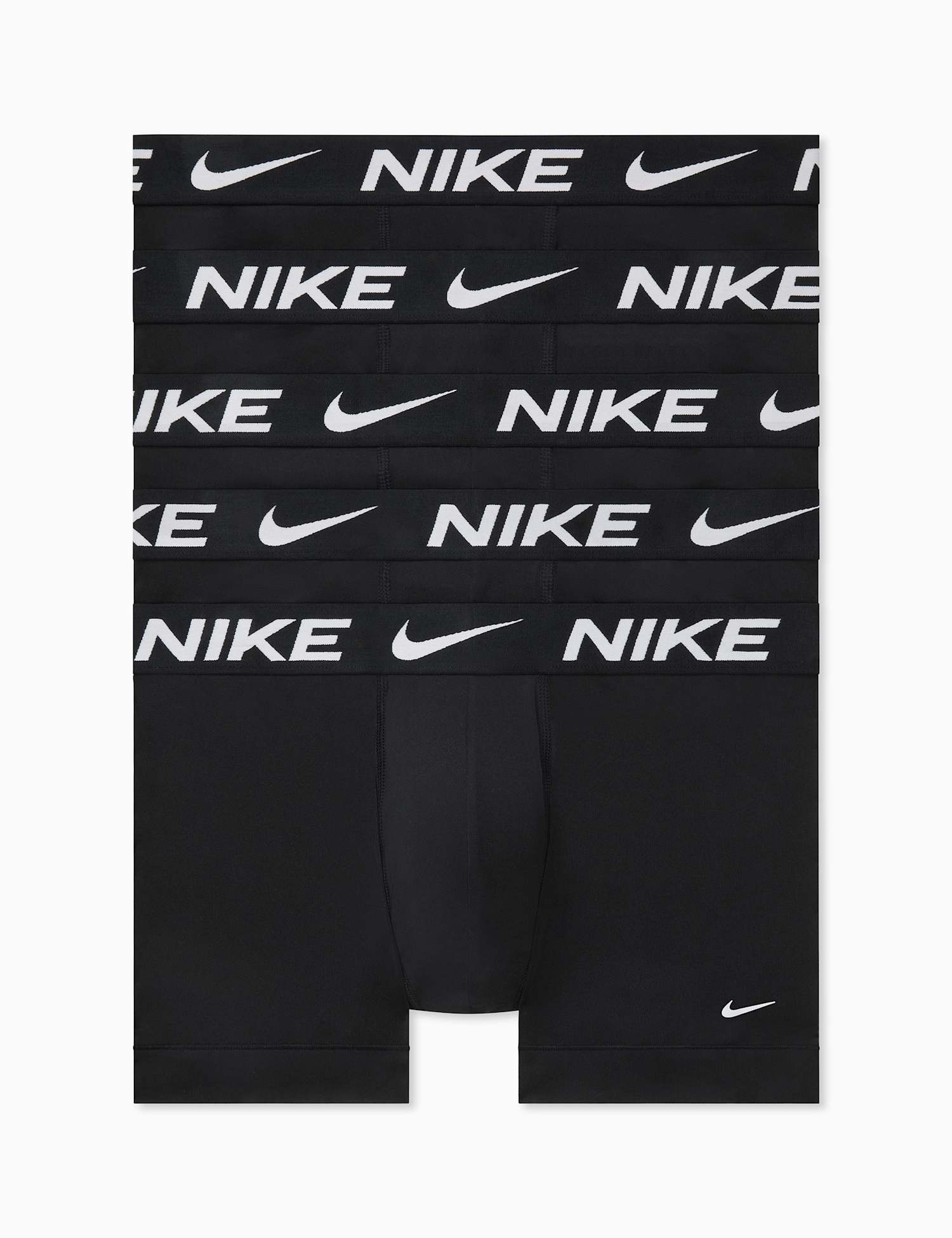 Nike 5 Pack Essential Micro Stretch Trunks Black