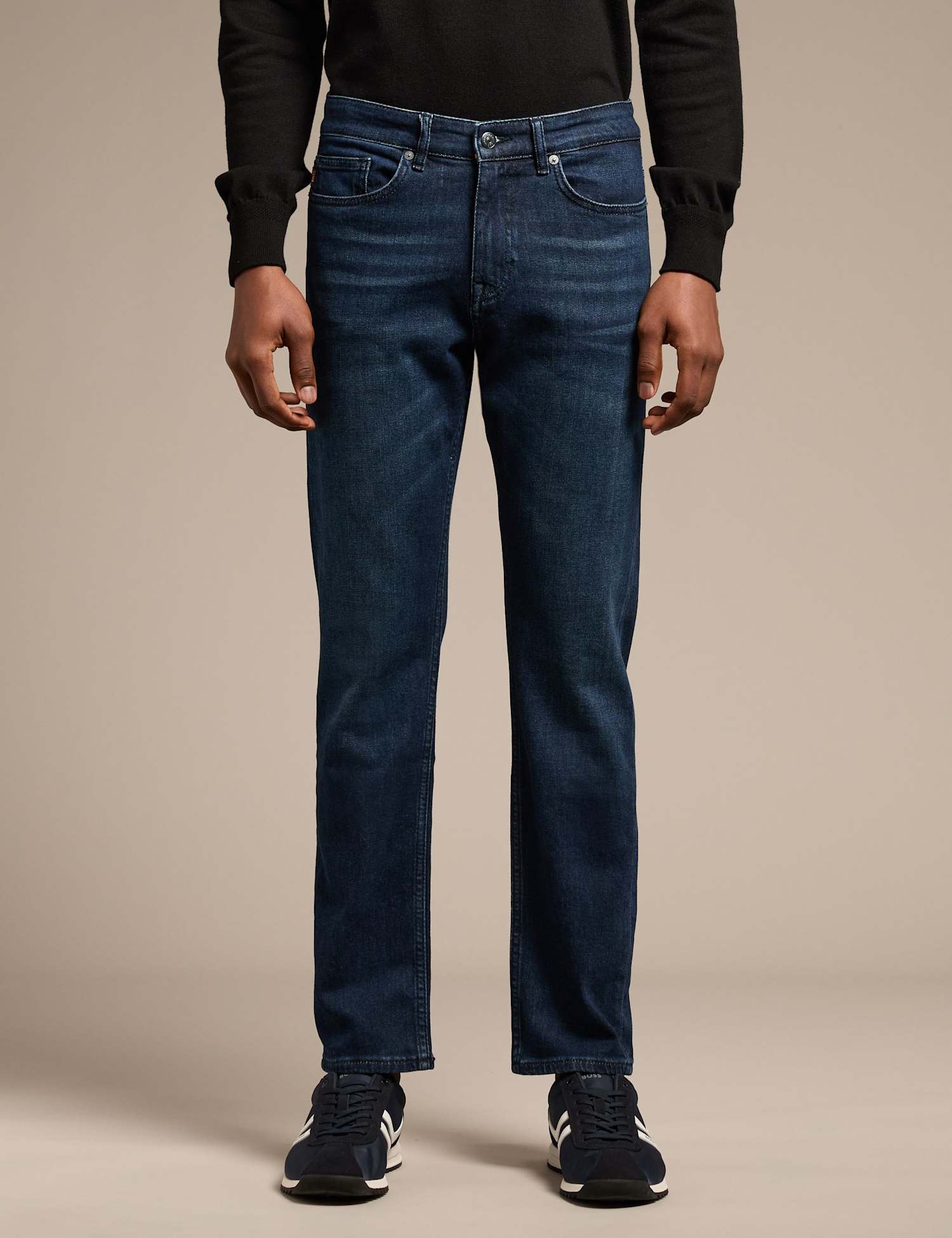 Boss Delaware Slim Fit Jeans Blue Denim