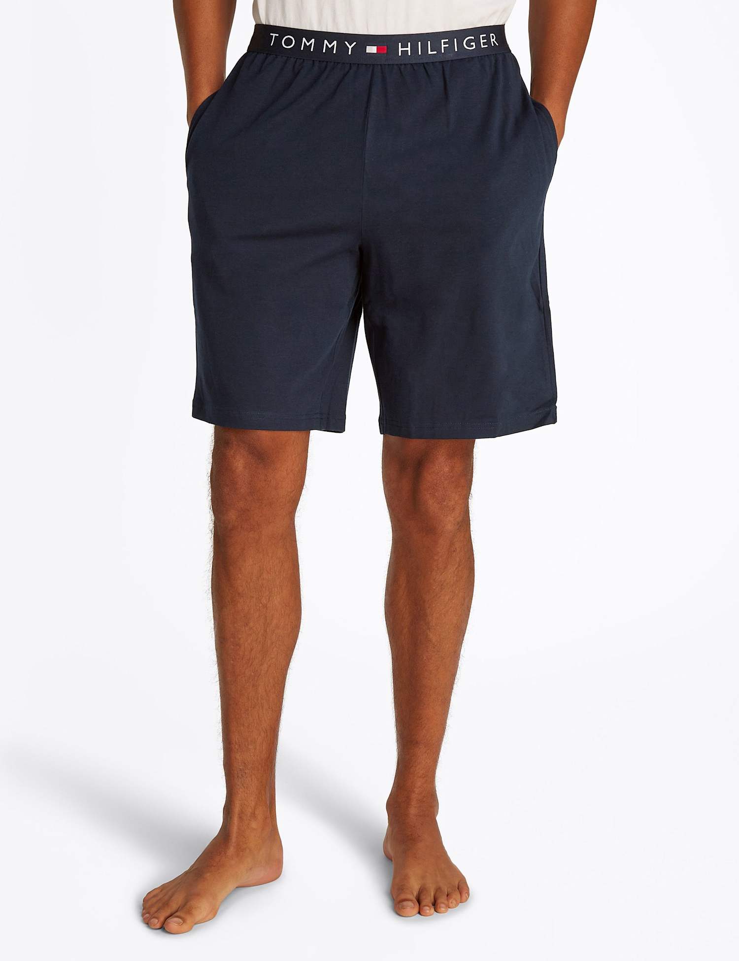 Tommy Hilfiger Original Cotton Rich Jersey Pyjama Set Navy Mix